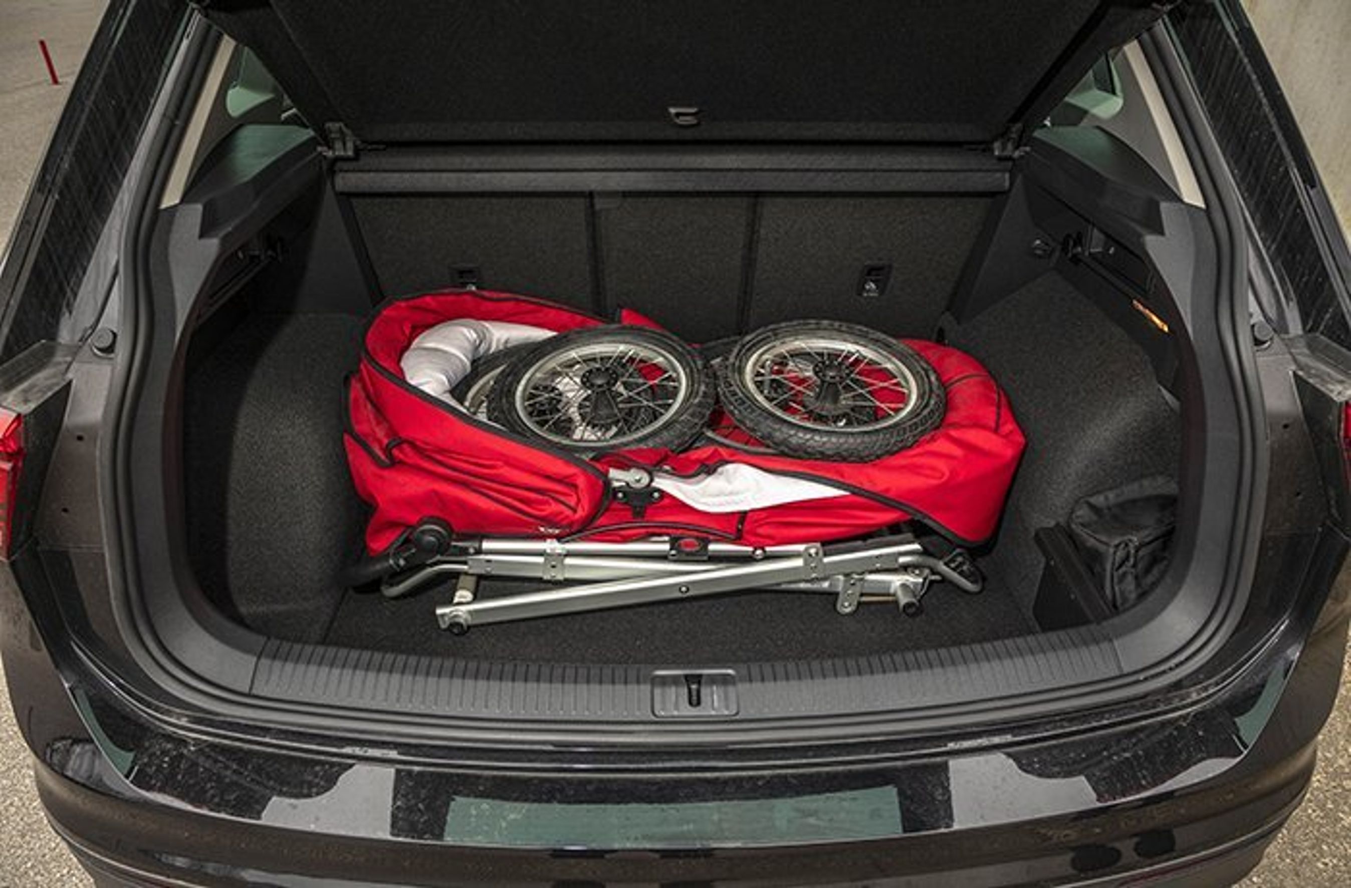 Bagagerum i VW Tiguan