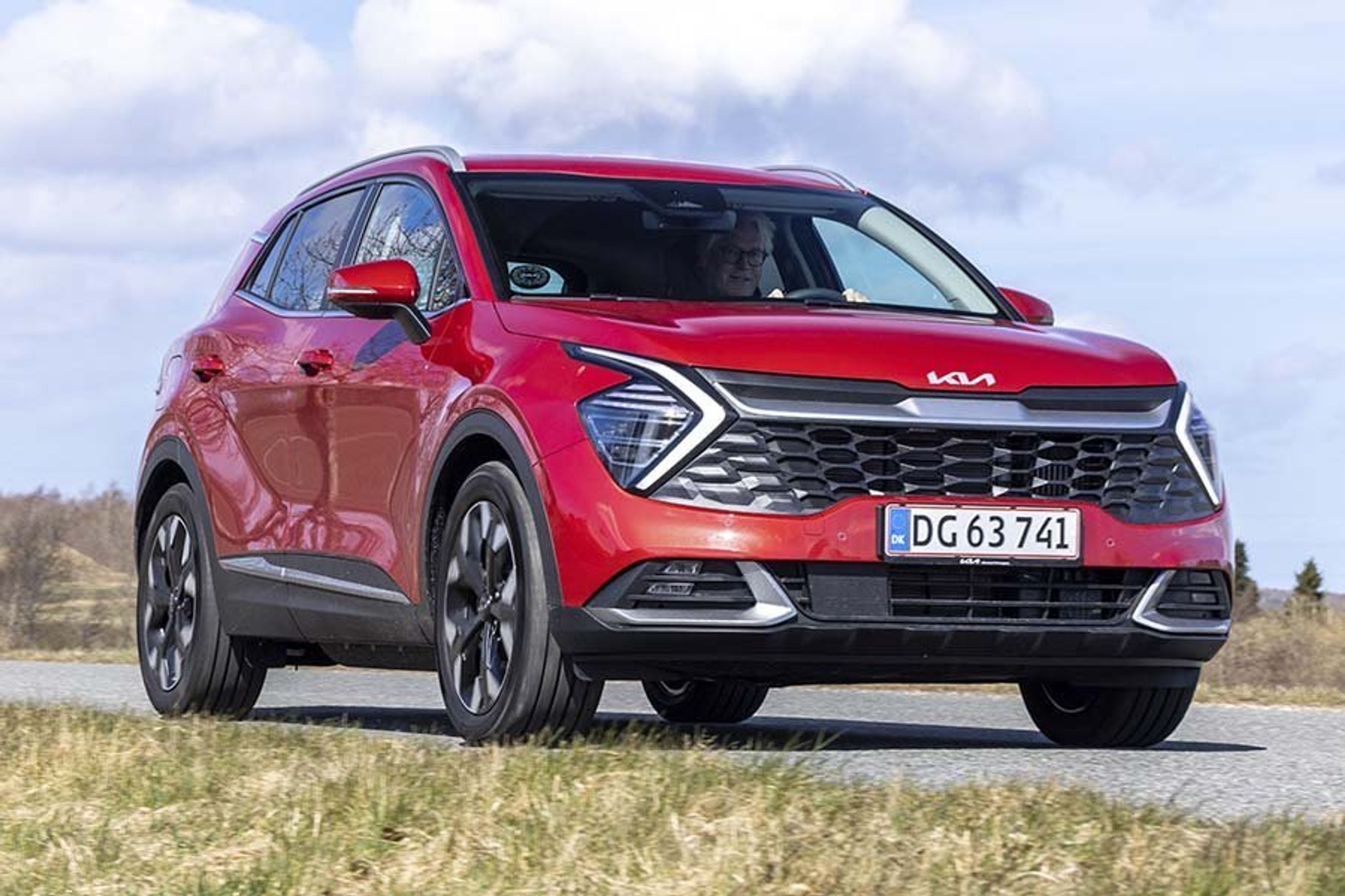 Kia Sportage set forfra