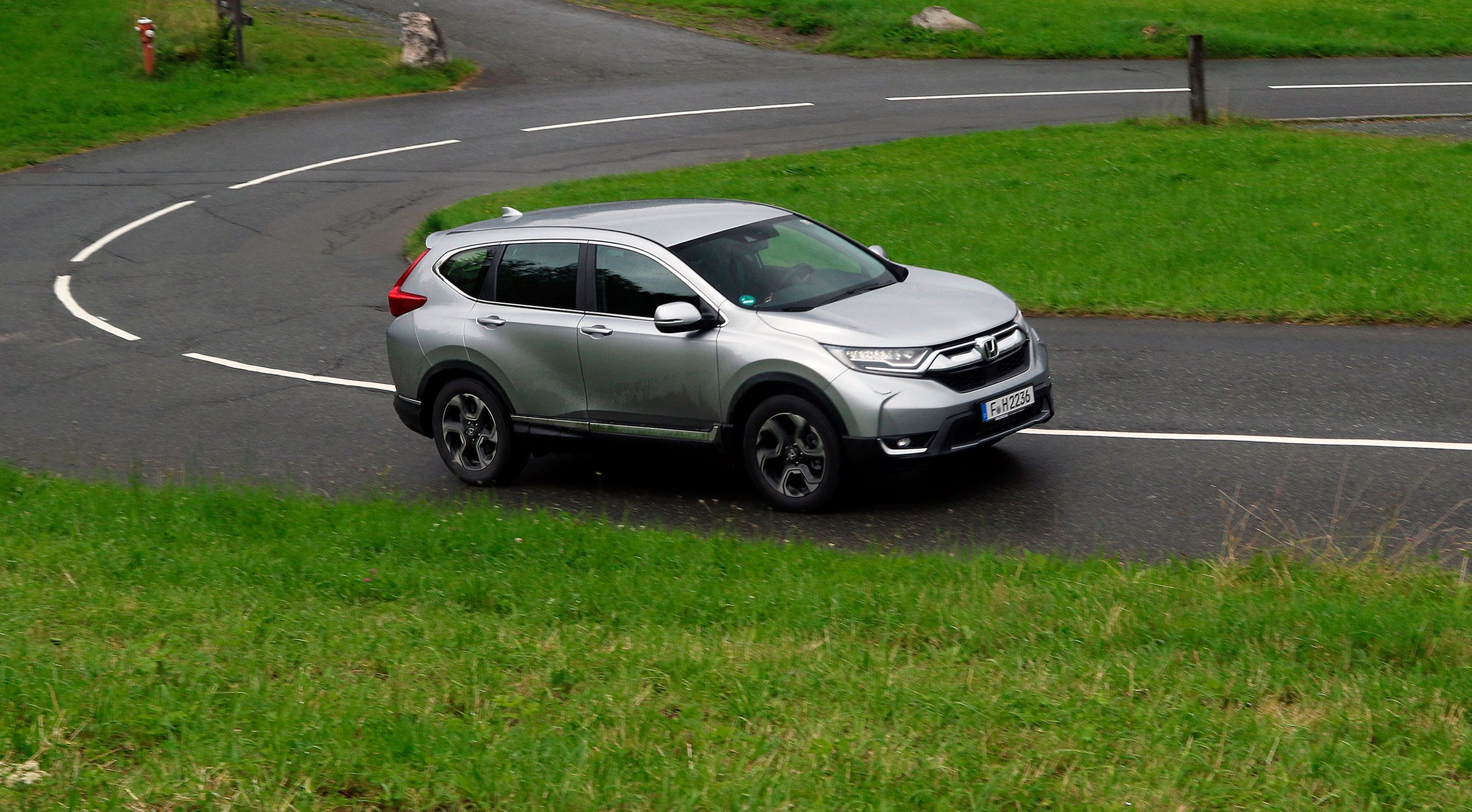Honda CR-V i aktion.