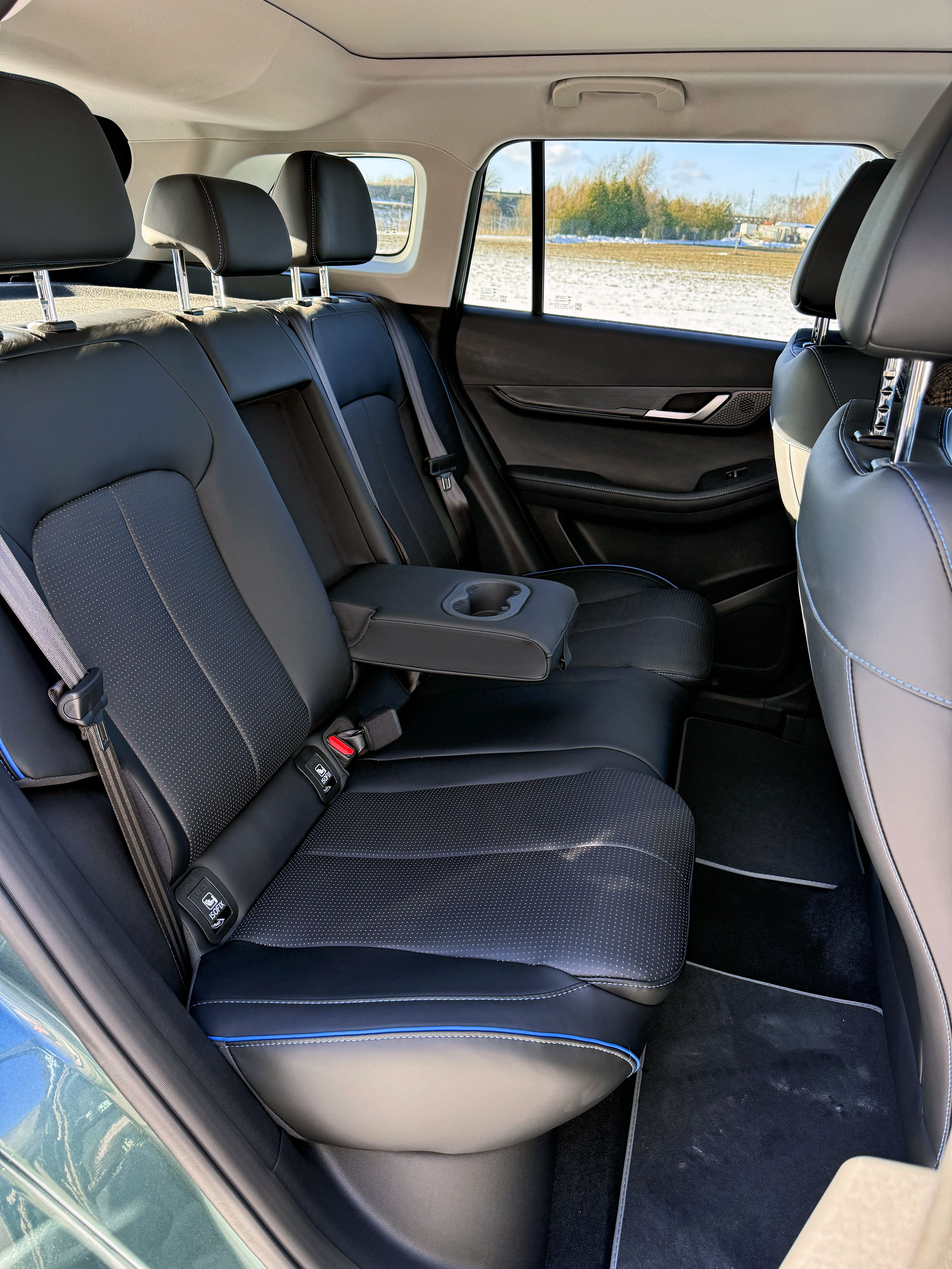 Bagsæde i en Jaecoo J5 EV