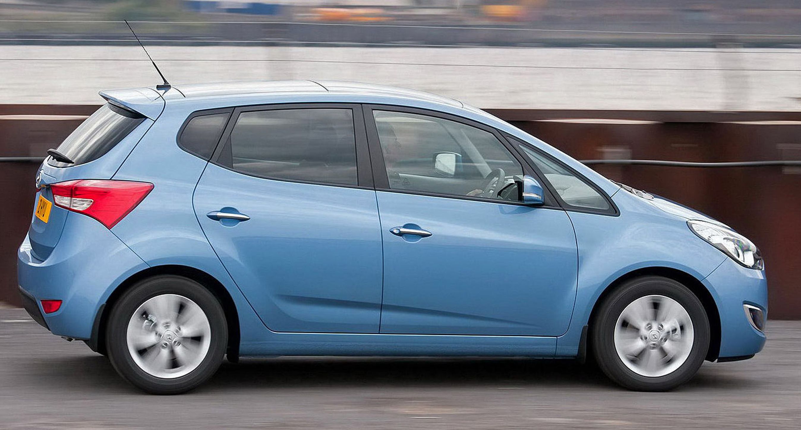 Hyundai ix20 som den ser ud i virkeligheden.