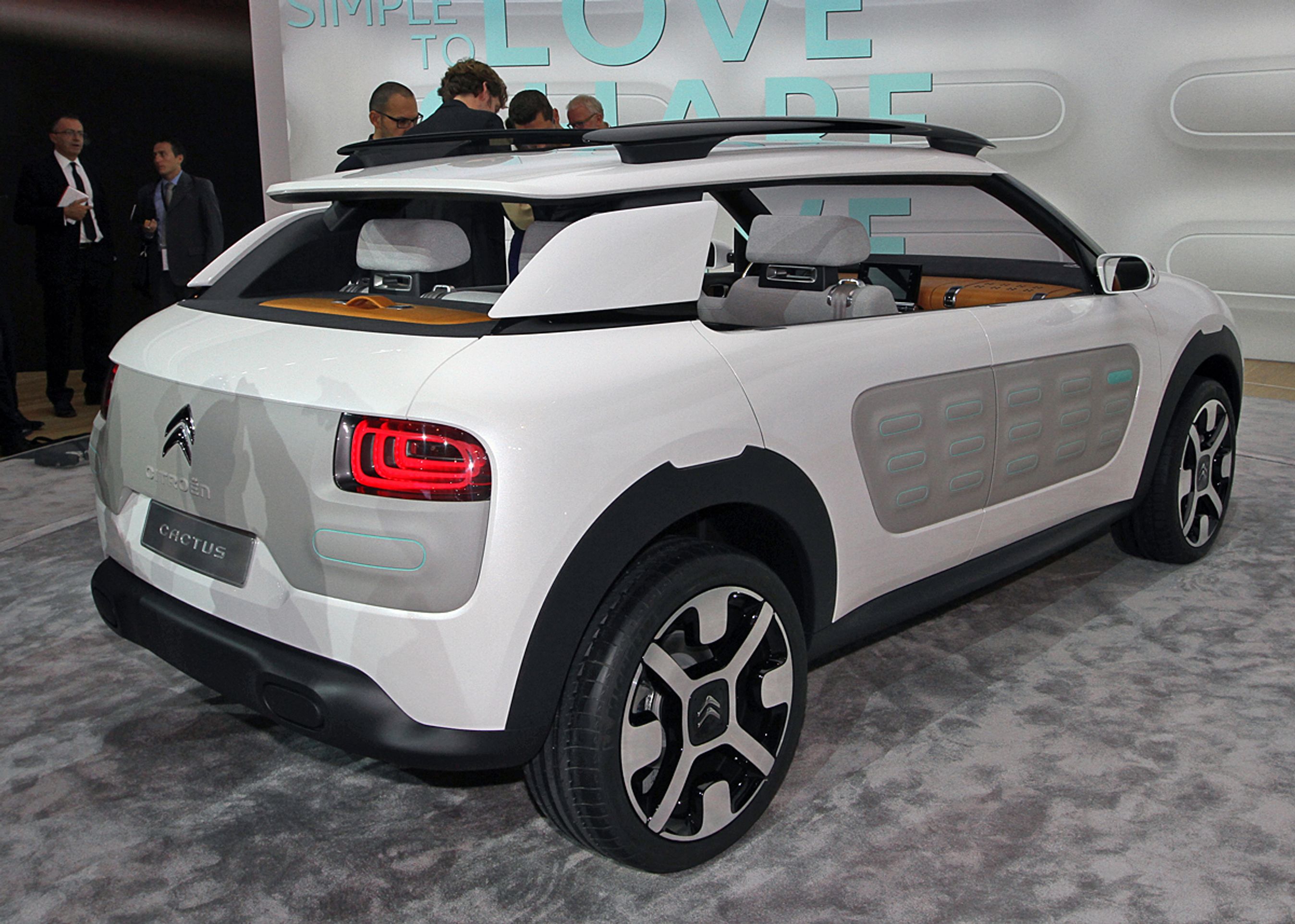 Konceptbilen er delvis åben - det bliver produktionsudgaven næppe.