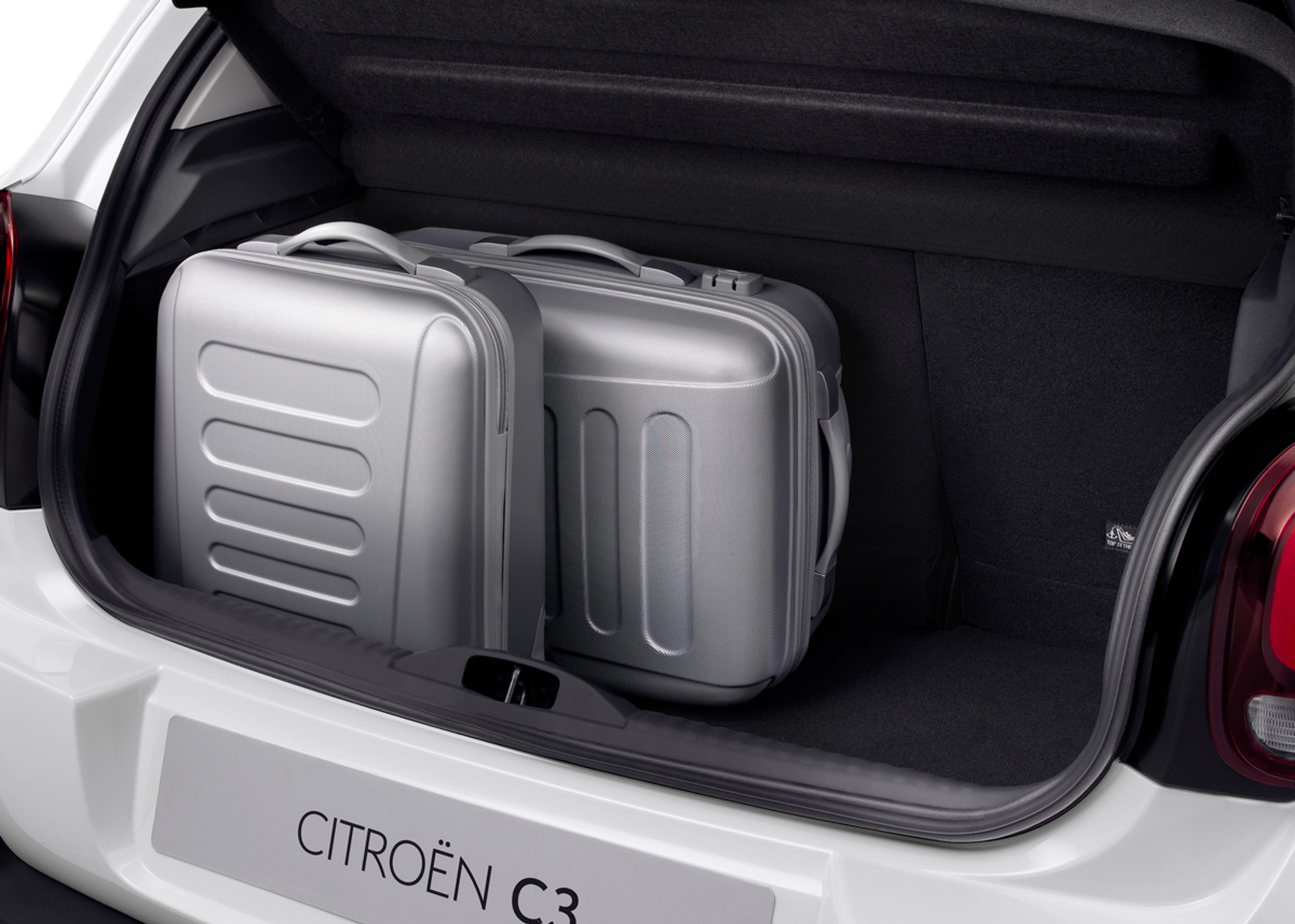 Bagagerummet rummer 300 liter.