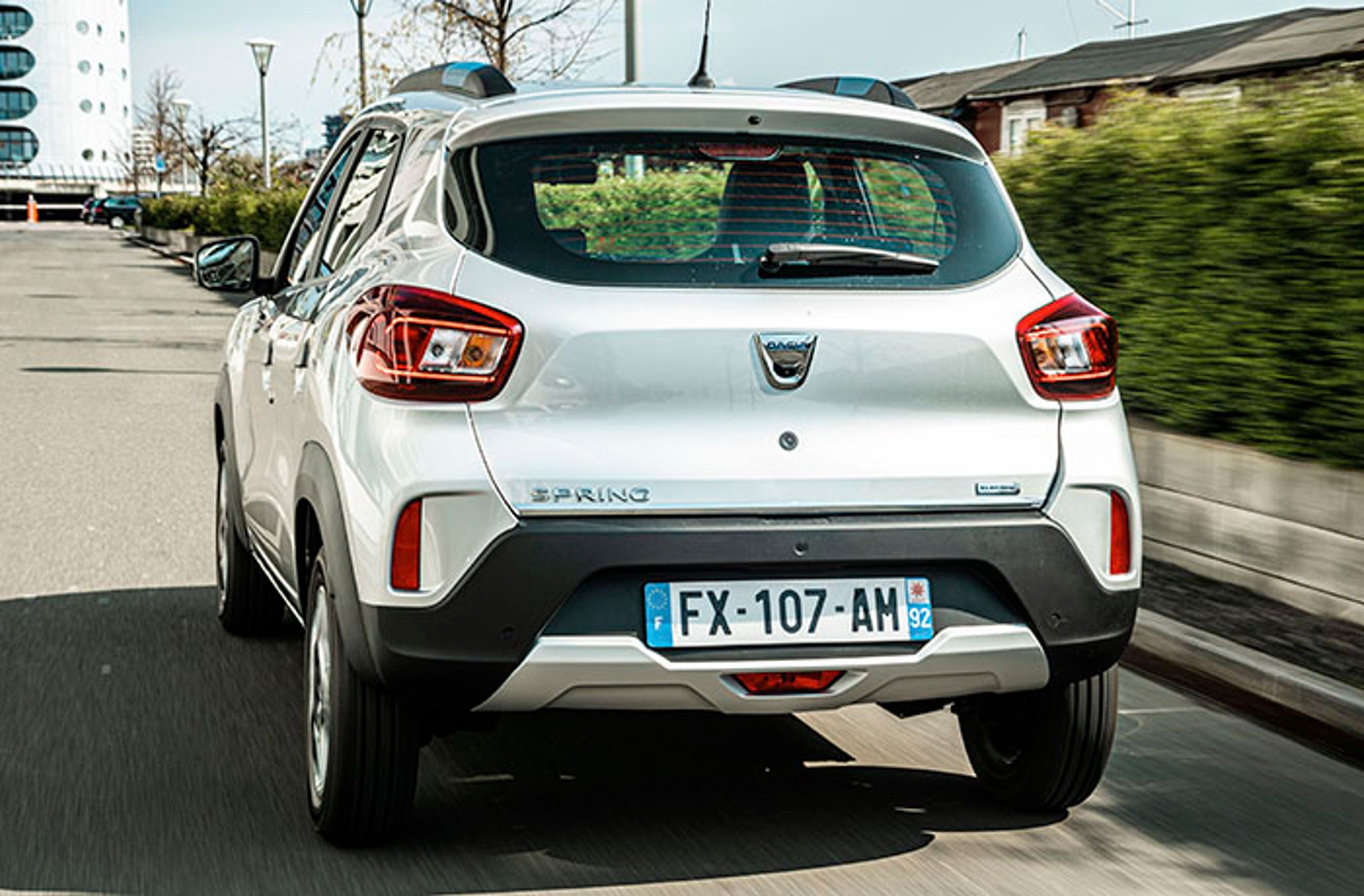 Dacia Spring set bagfra