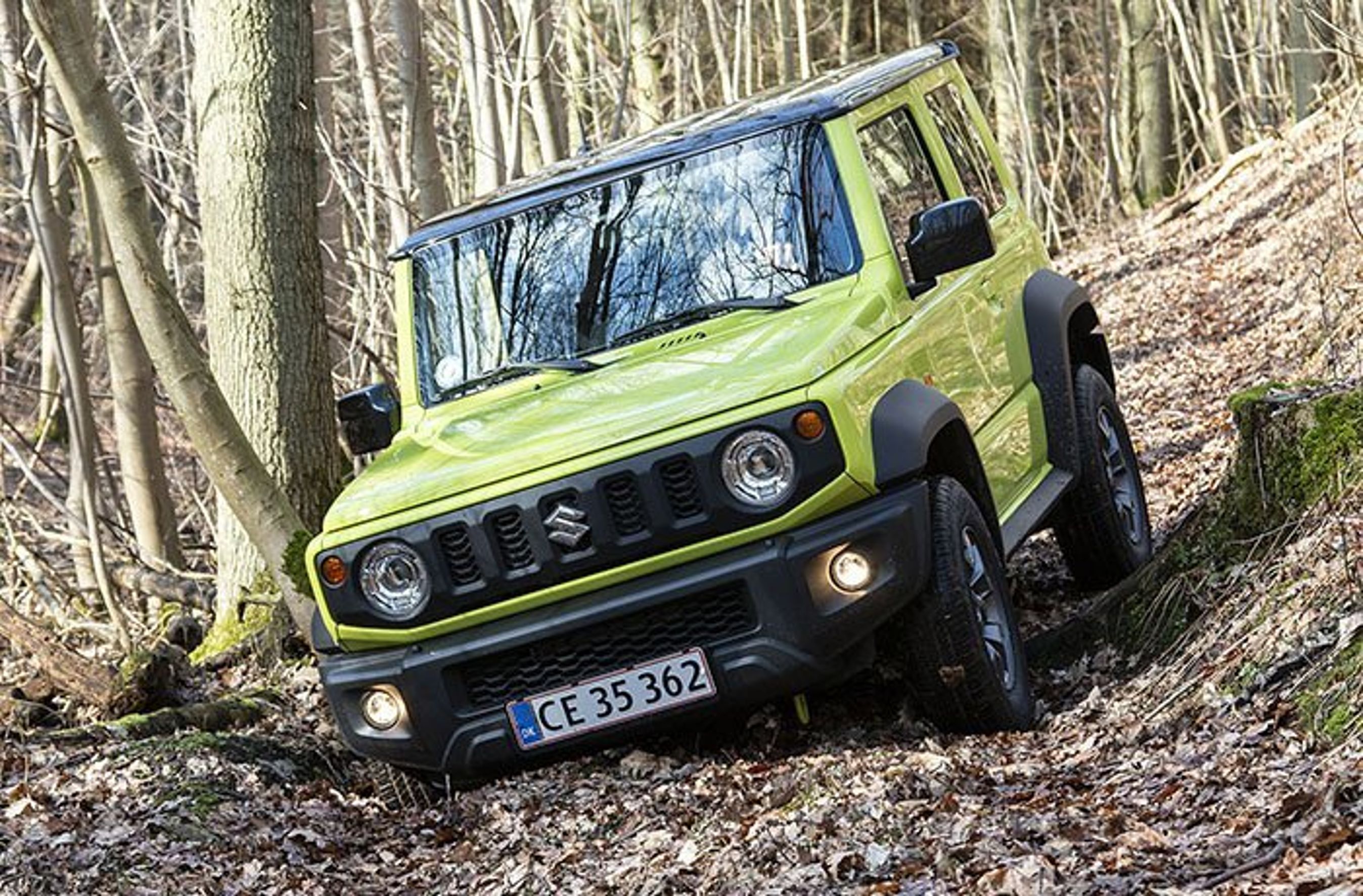 Suzuki Jimny er skrap i teerænet