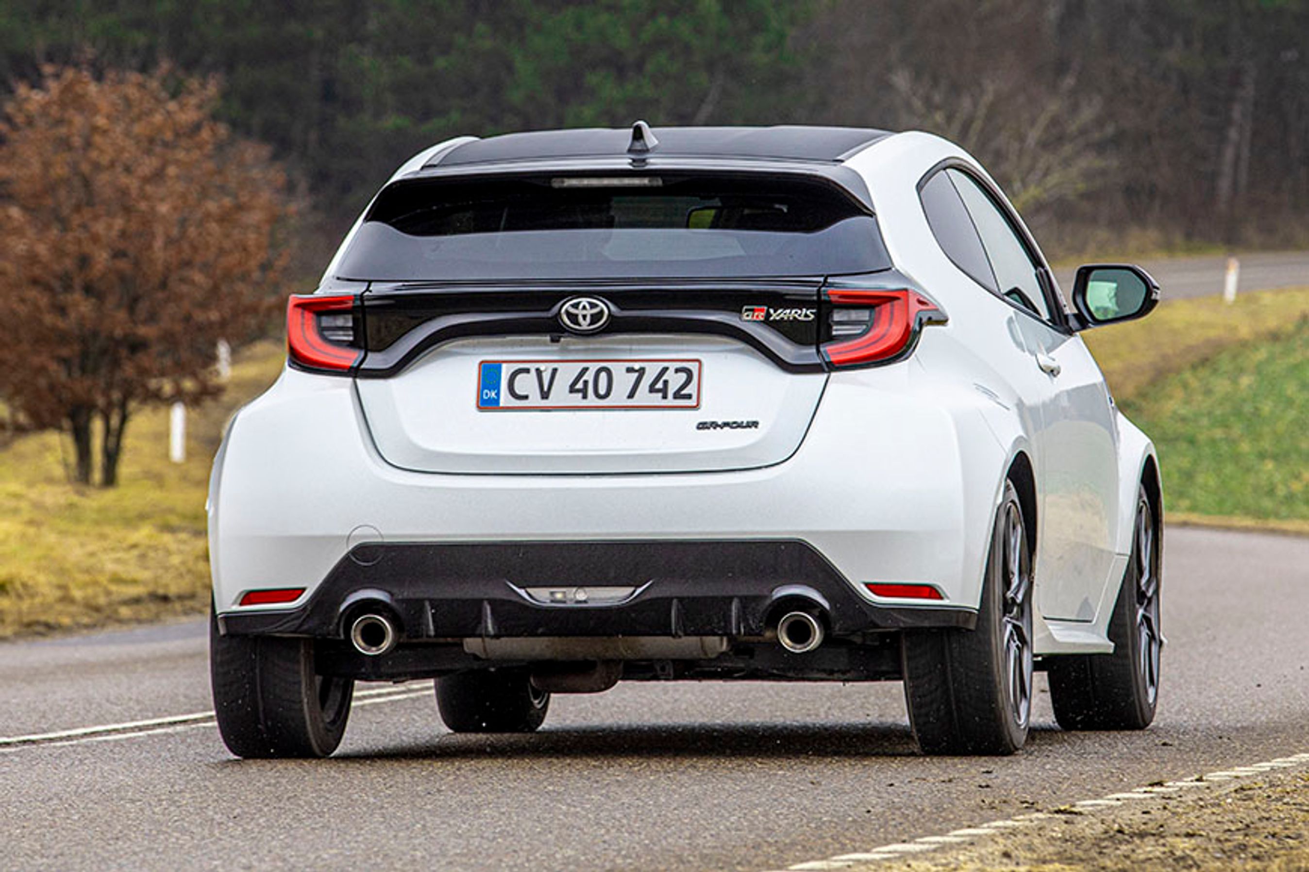 Toyota GR Yaris set bagfra