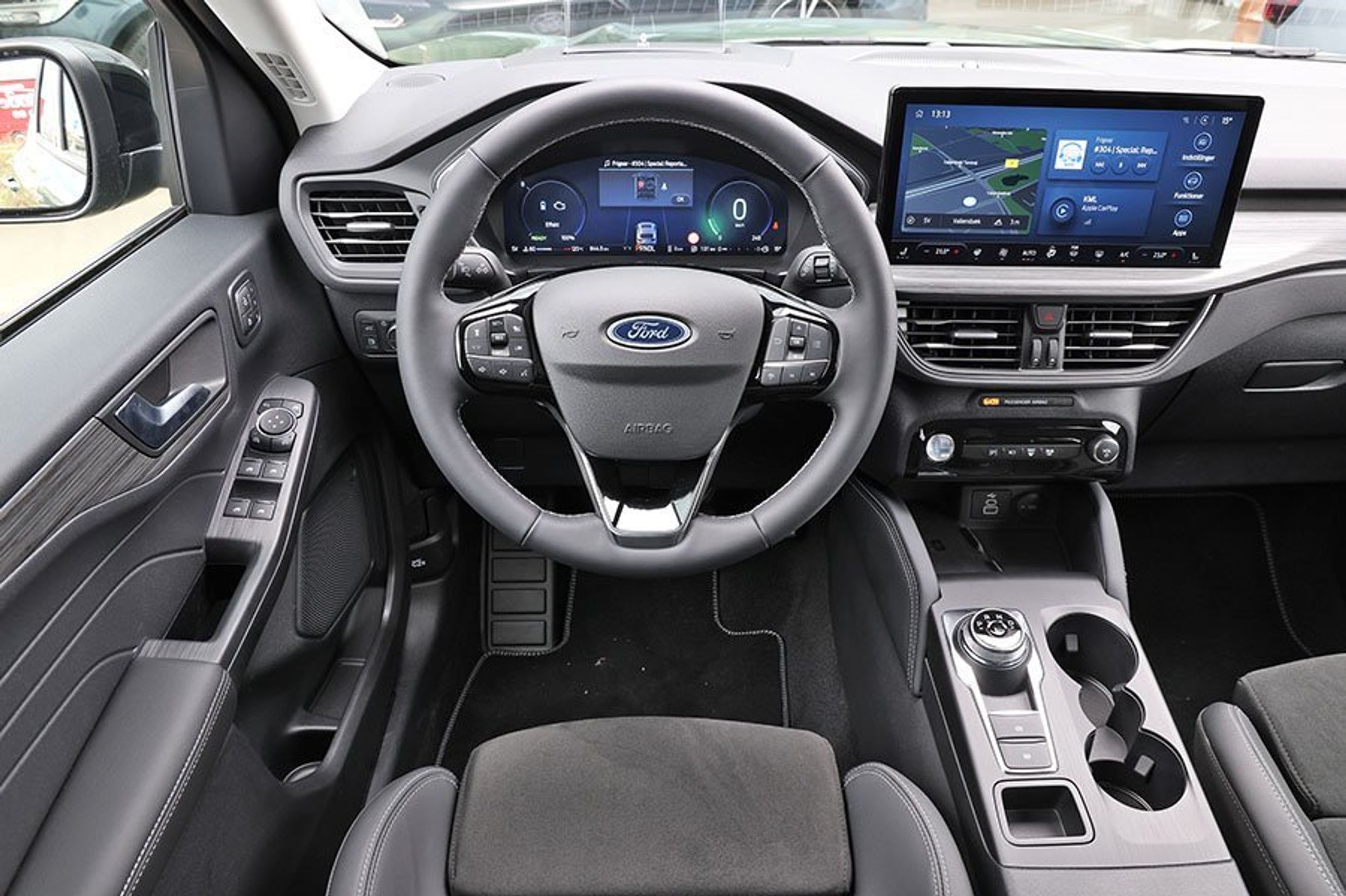 Førerplads i Ford Kuga