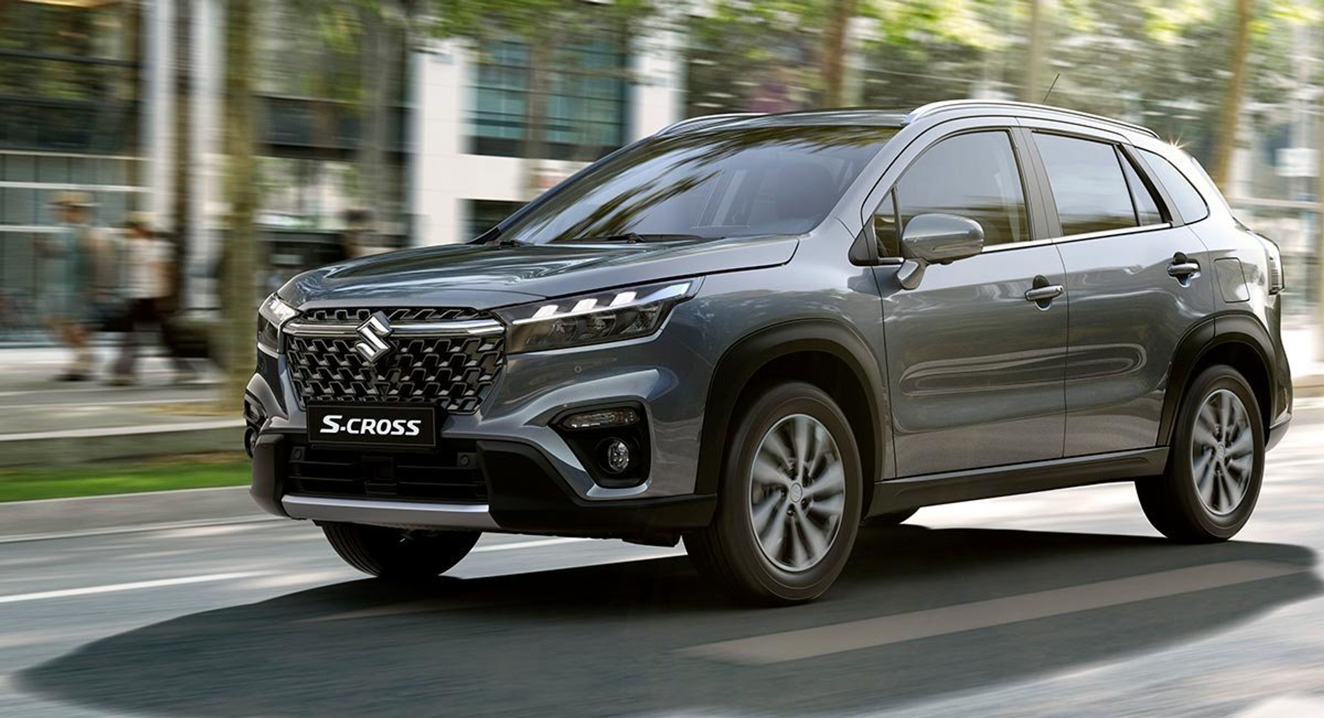 En kraftig fornyet Suzuki S-Cross er klar hos danske forhandlere i februar. 