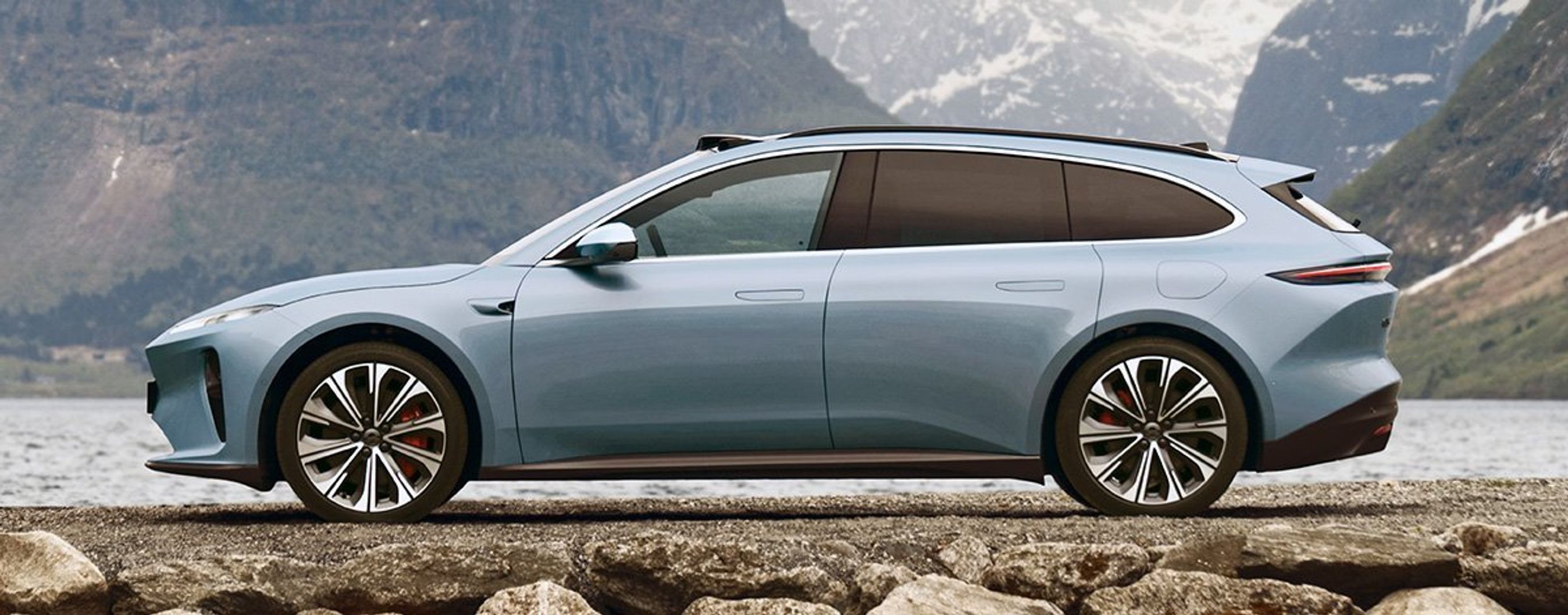 Nio ET5 Touring i profil