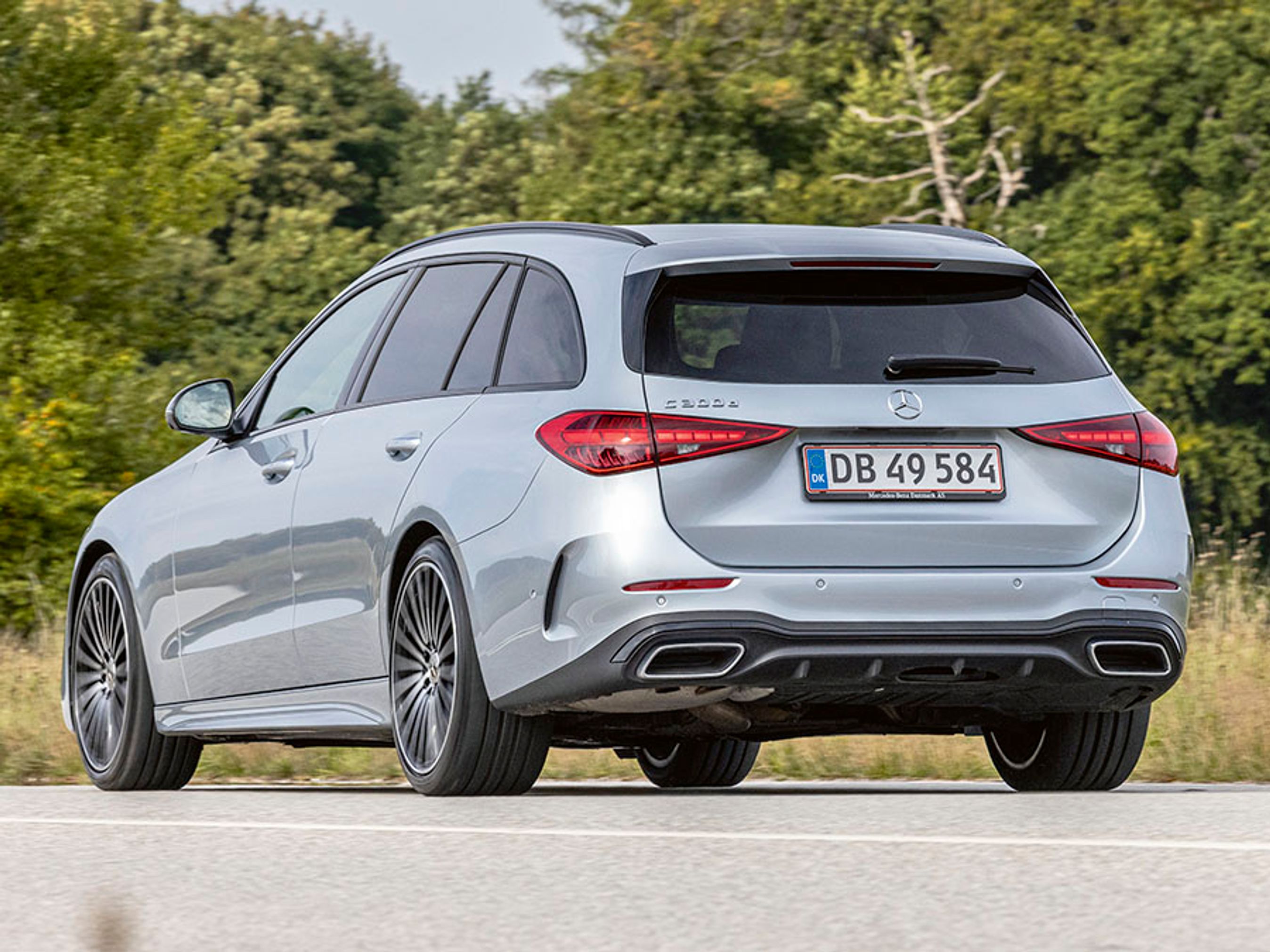 Mercedes-Benz C-klasse set bagfra