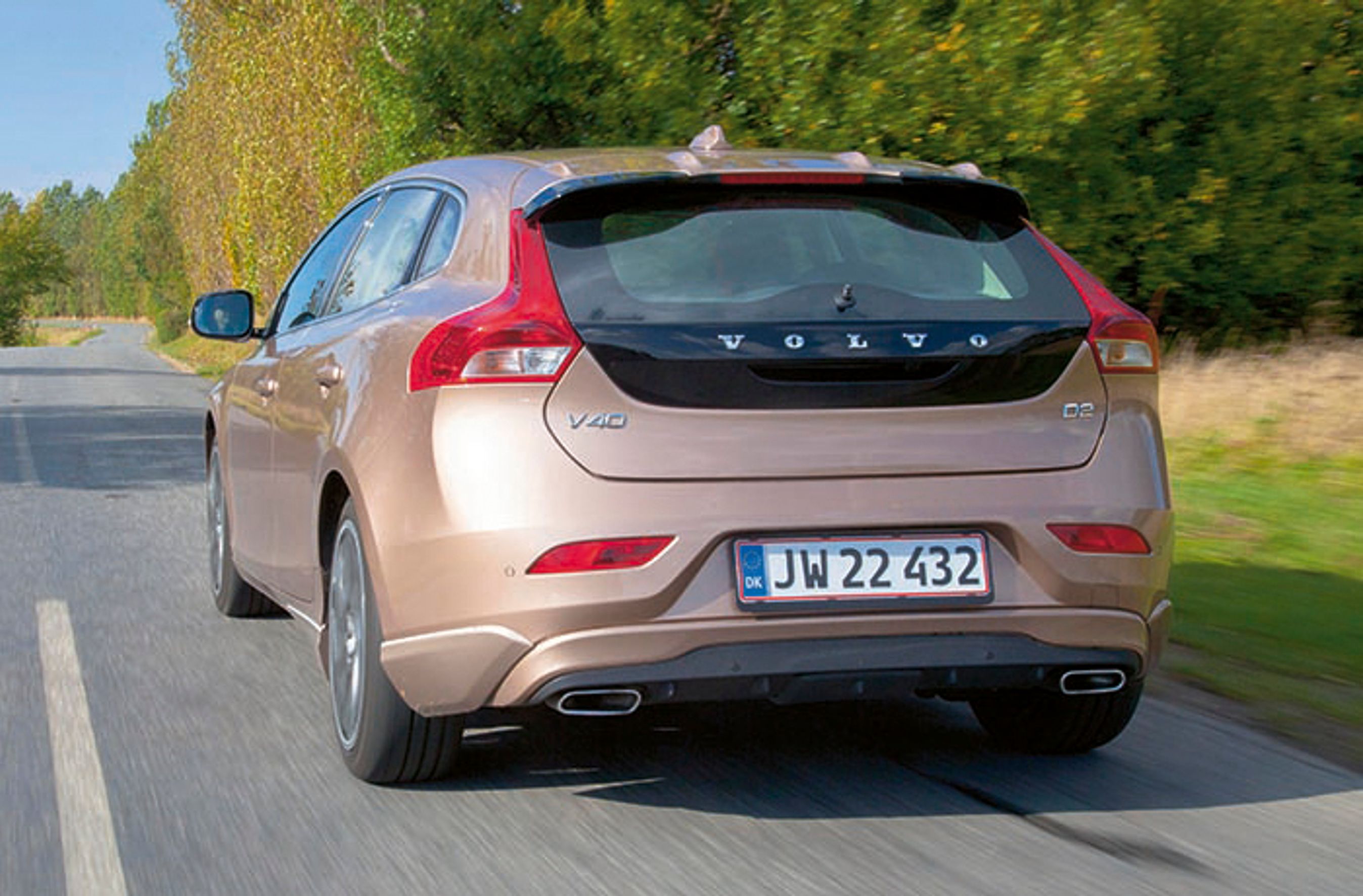 Volvo V40 set bagfra