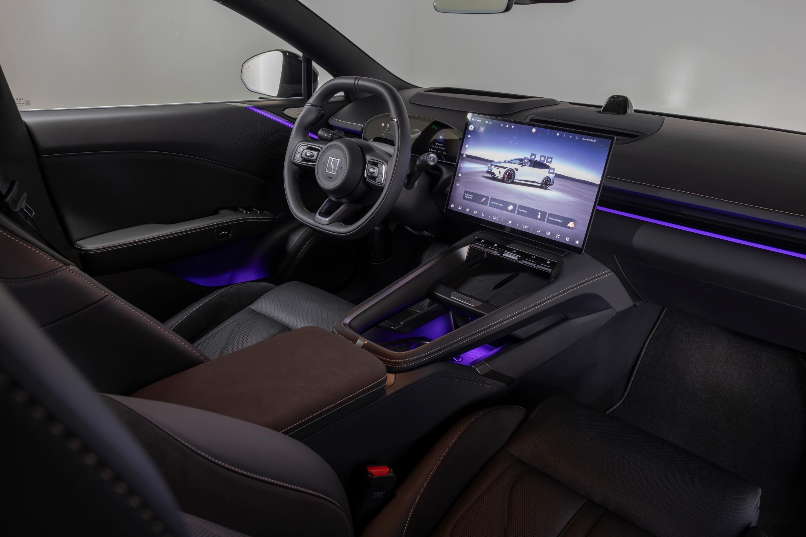 Kabinen i Zeekr 7GT Privilege AWD 2026.