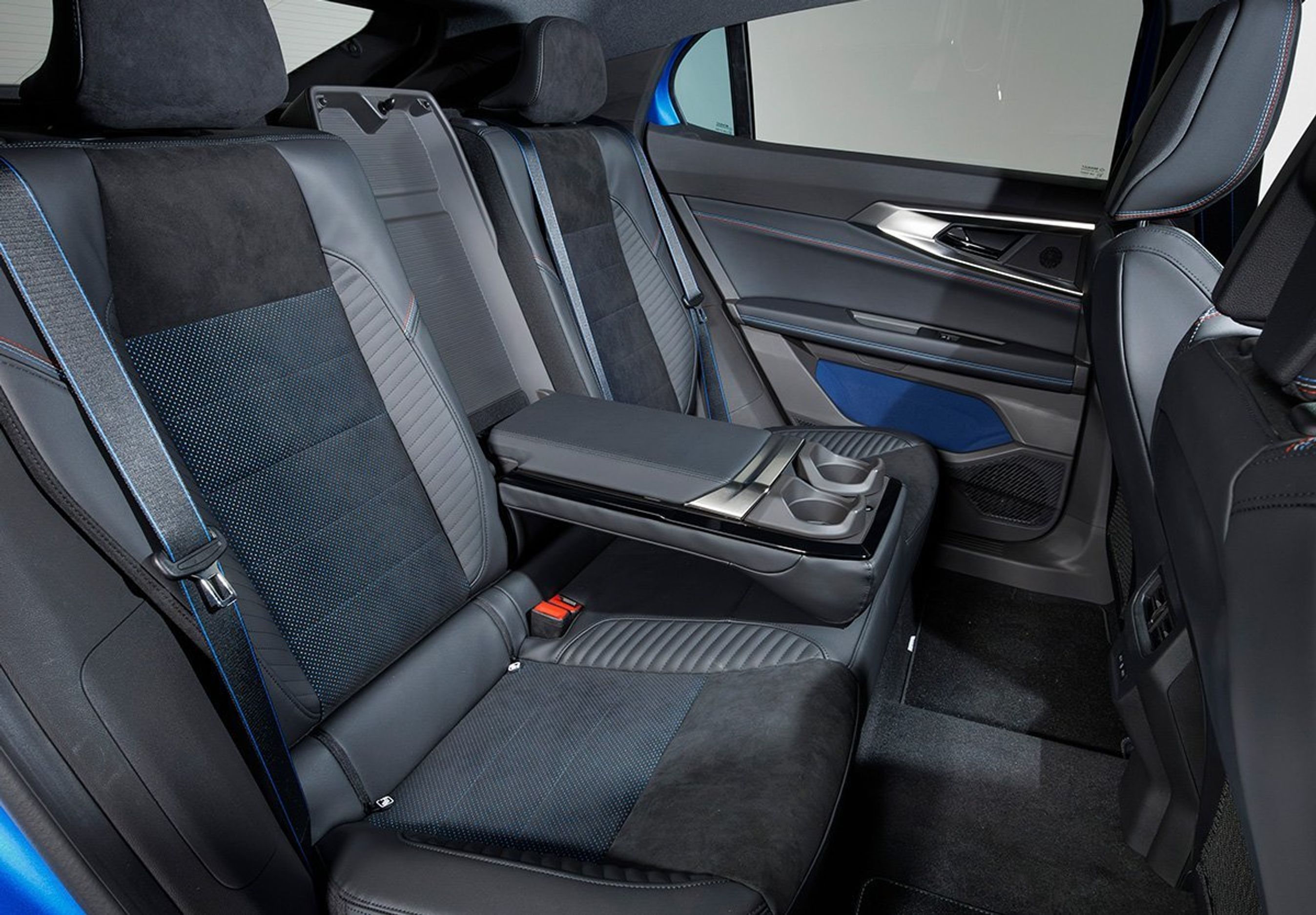 Bagsædet i Renault Rafale.