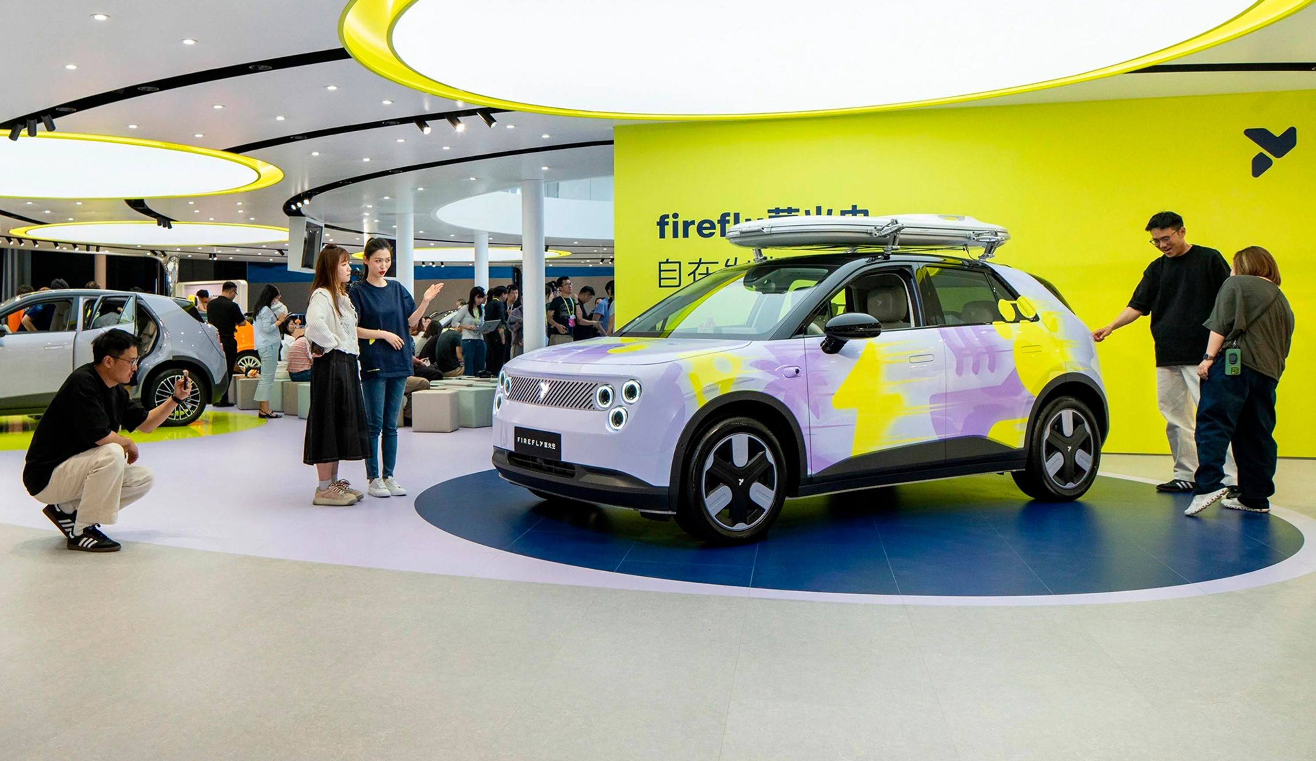 Firefly B på biludstilling.