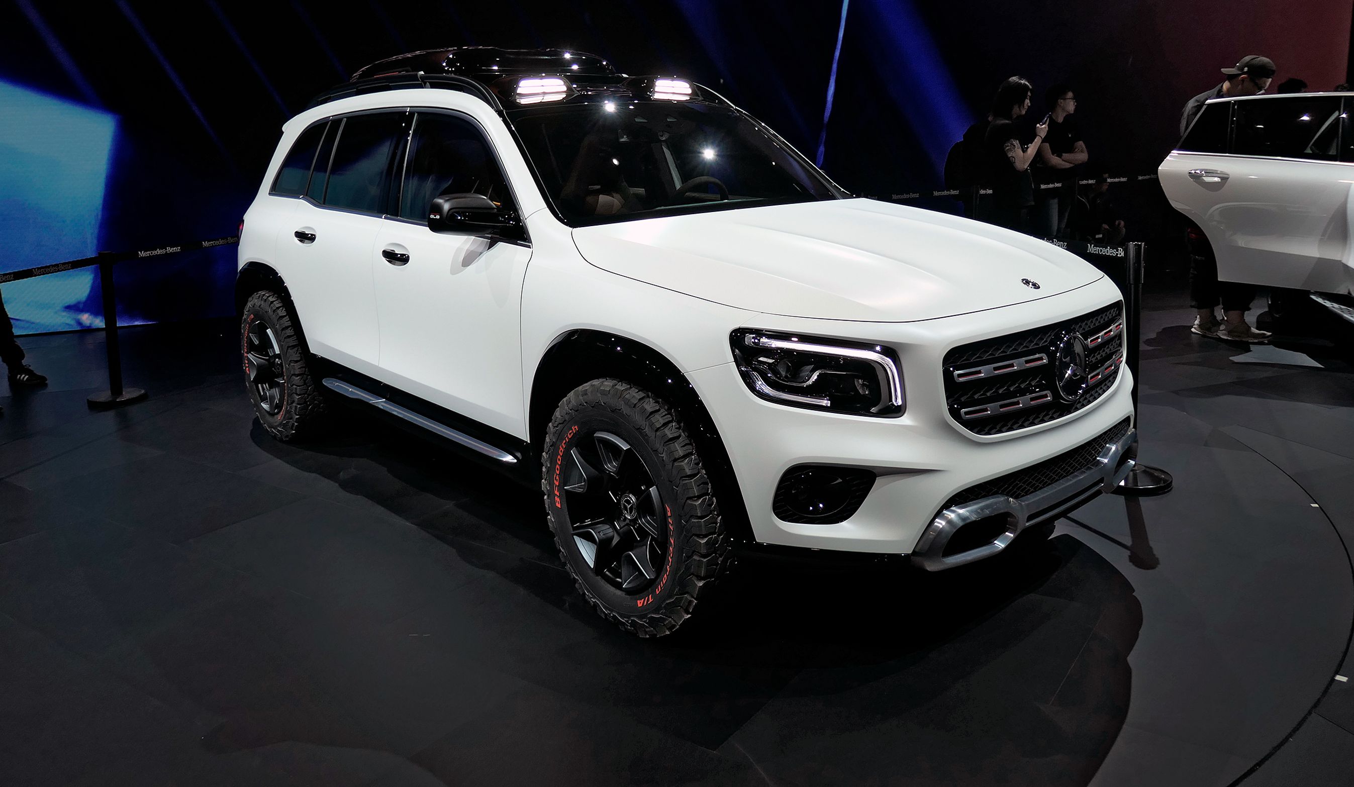 Mercedes-Benz GLB som koncept.