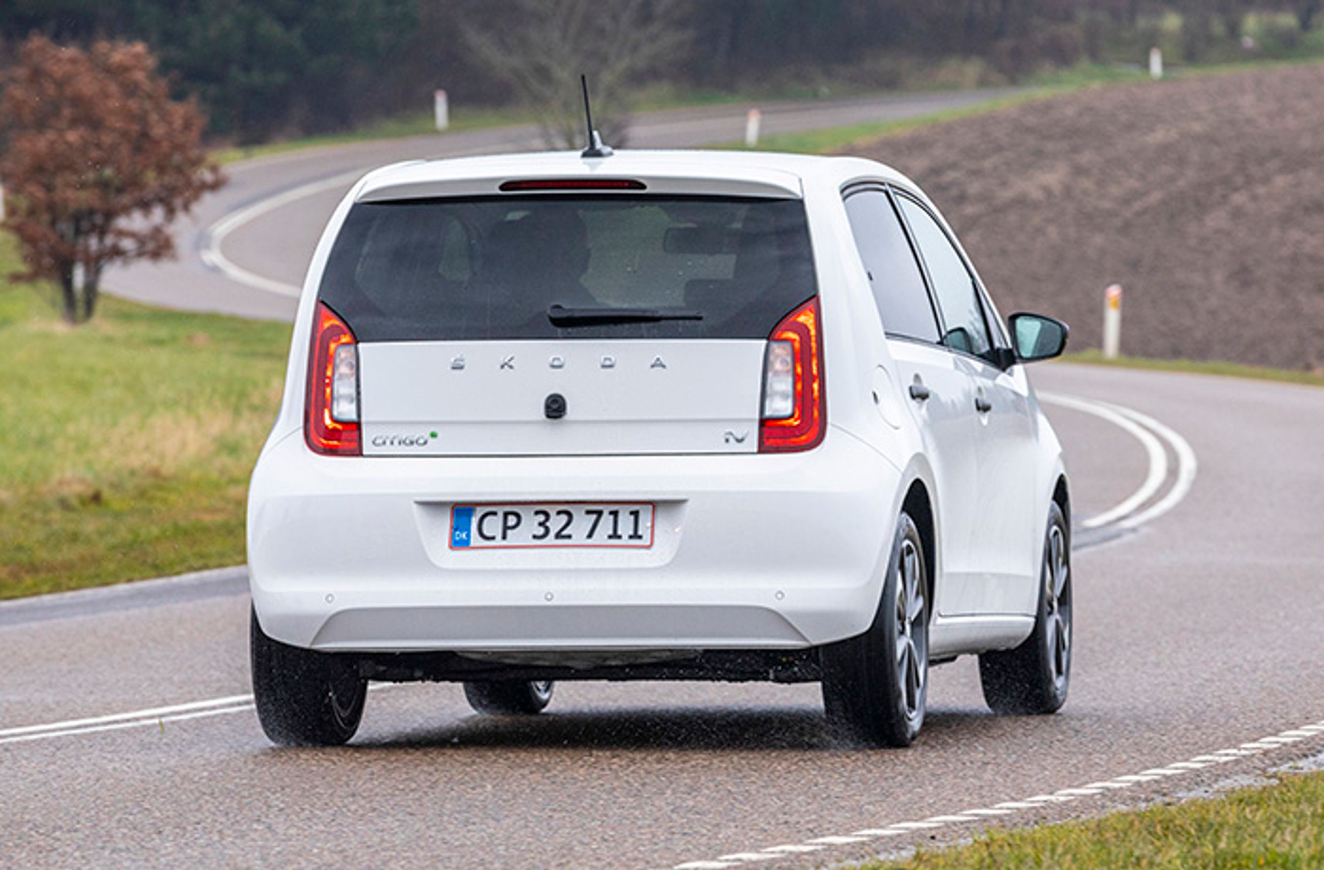 Skoda Citigo-e set bagfra