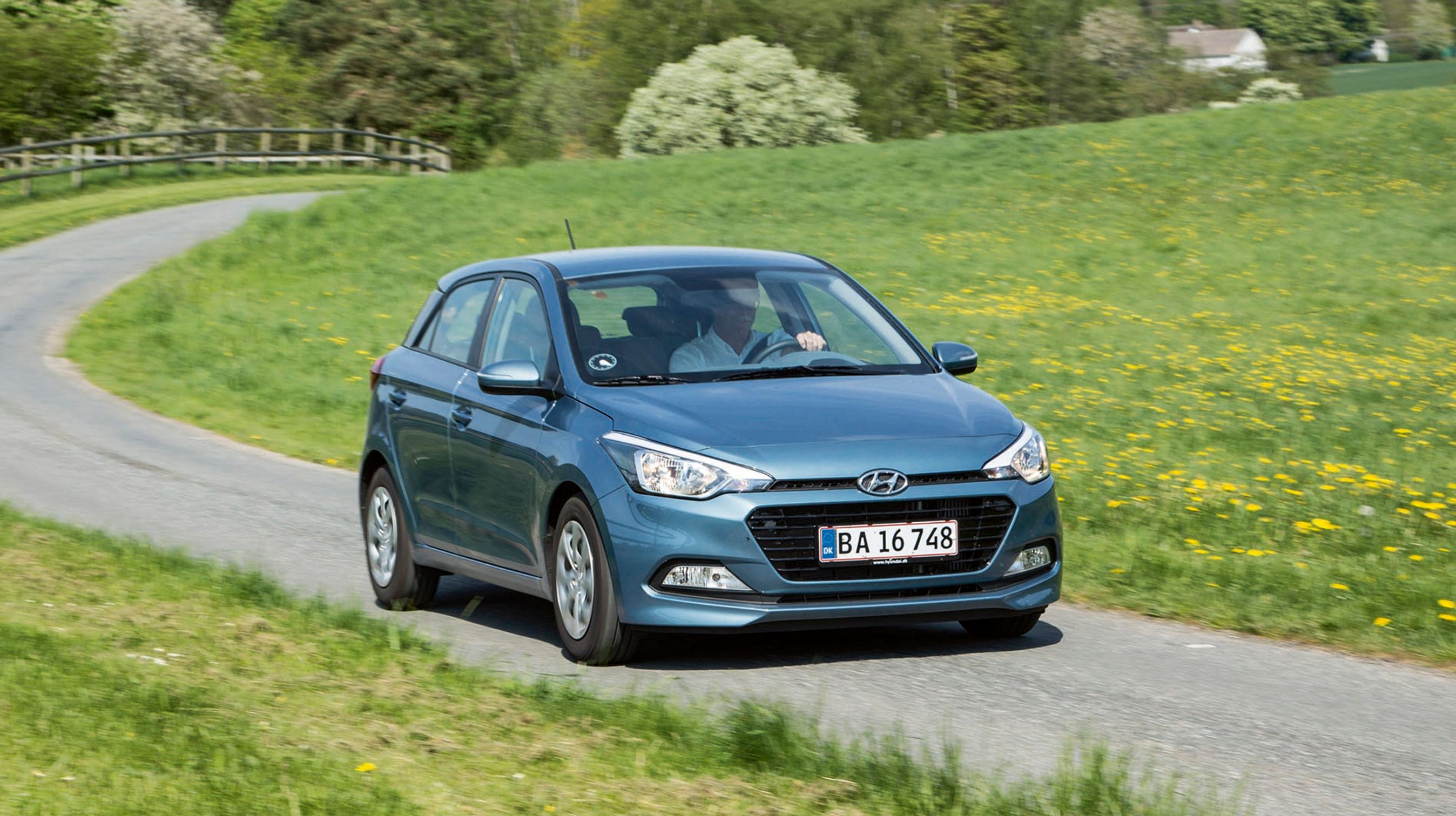 Hyundai i20 forfra