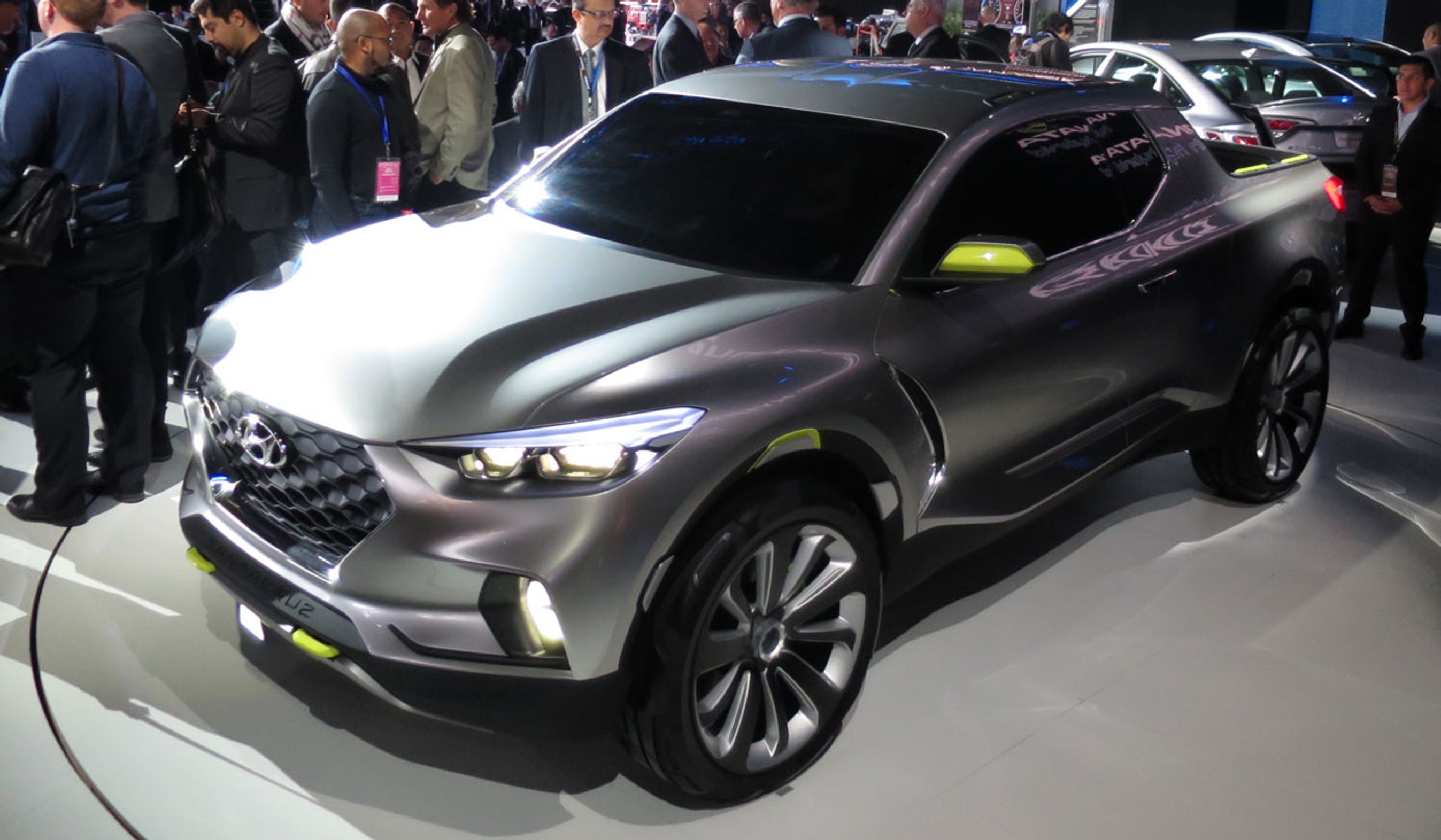 Hyundais store pickup Santa Cruz. Foreløbig er det en konceptbil.