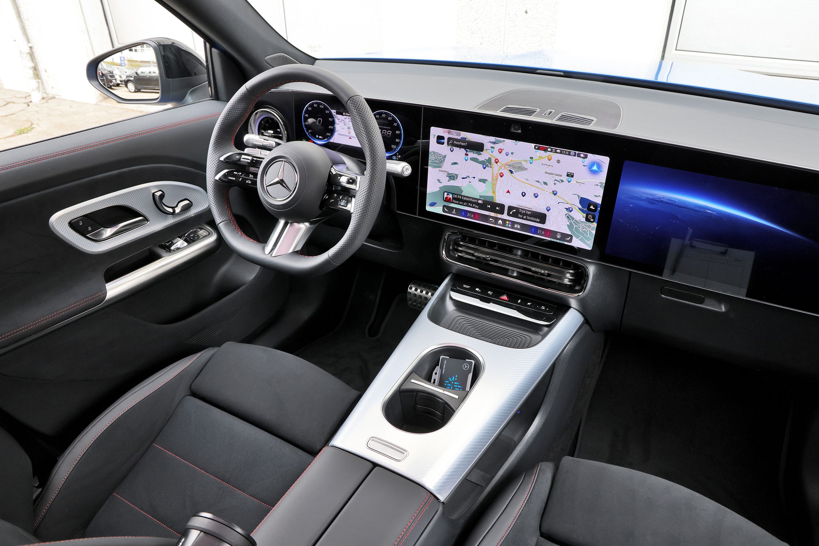 Kabinen i en Mercedes-Benz GLB