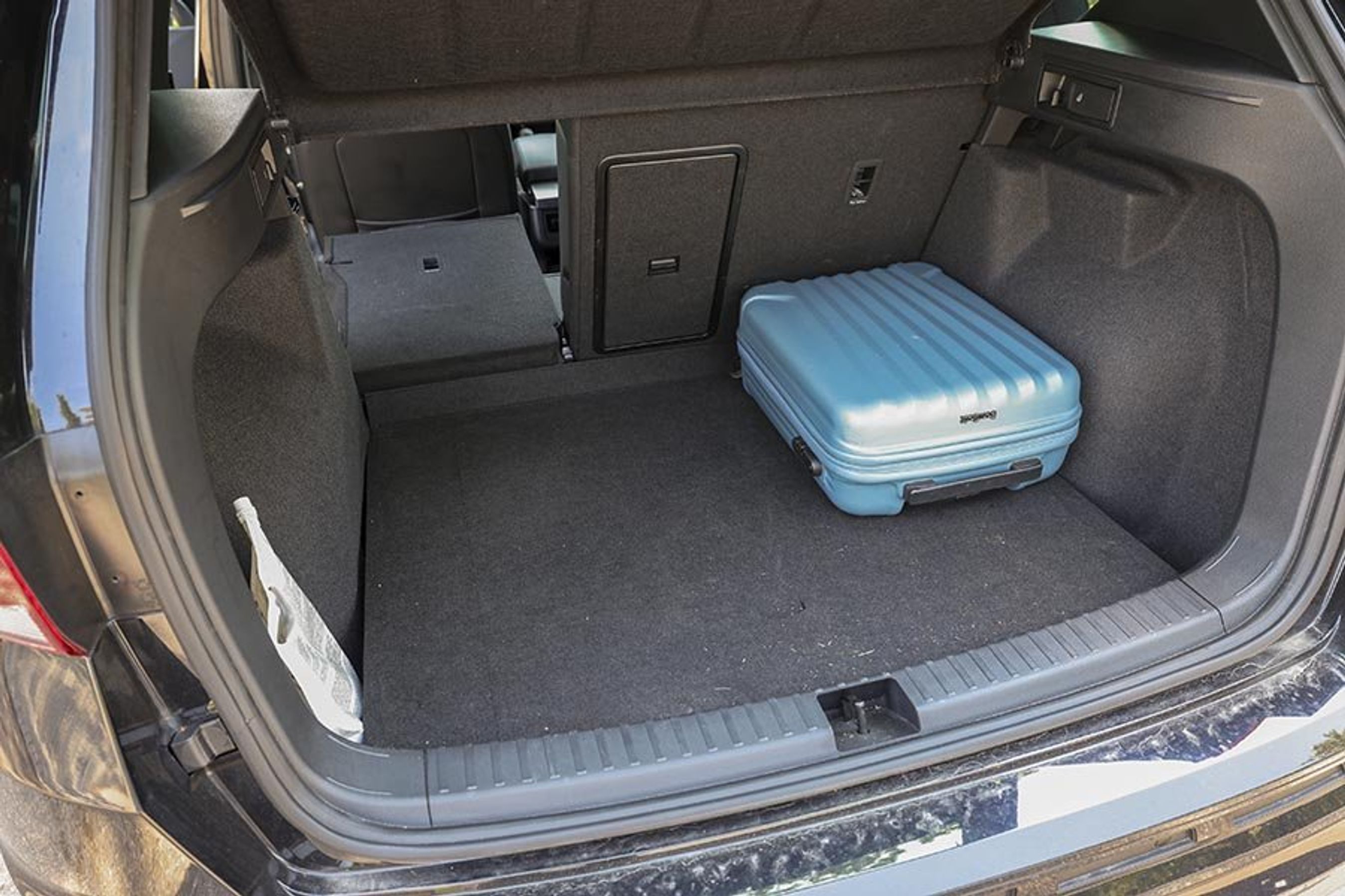 Bagagerummet rummer 485 liter og er meget regulært i formen. 