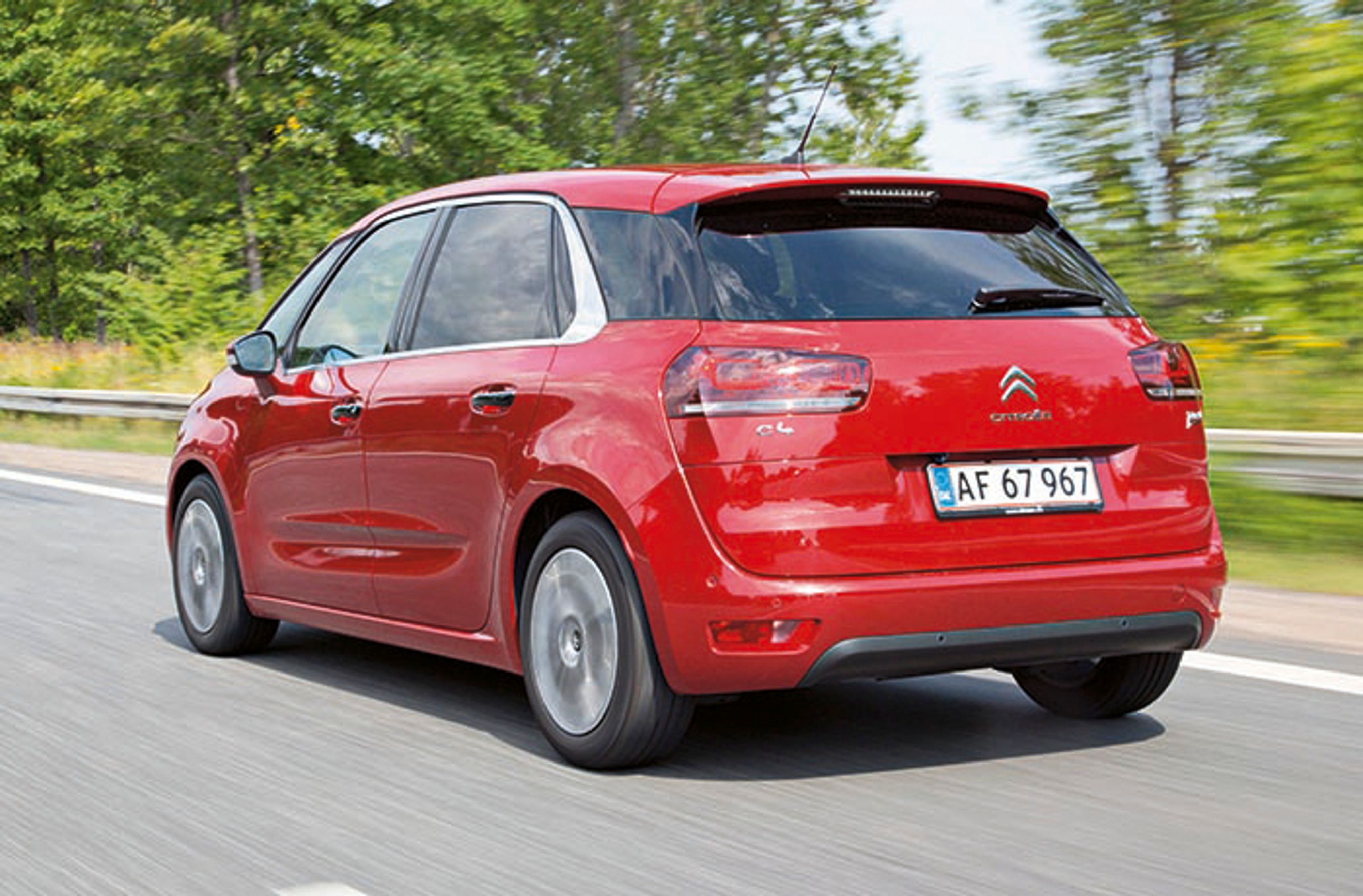 Citroën C4 Picasso bagfra