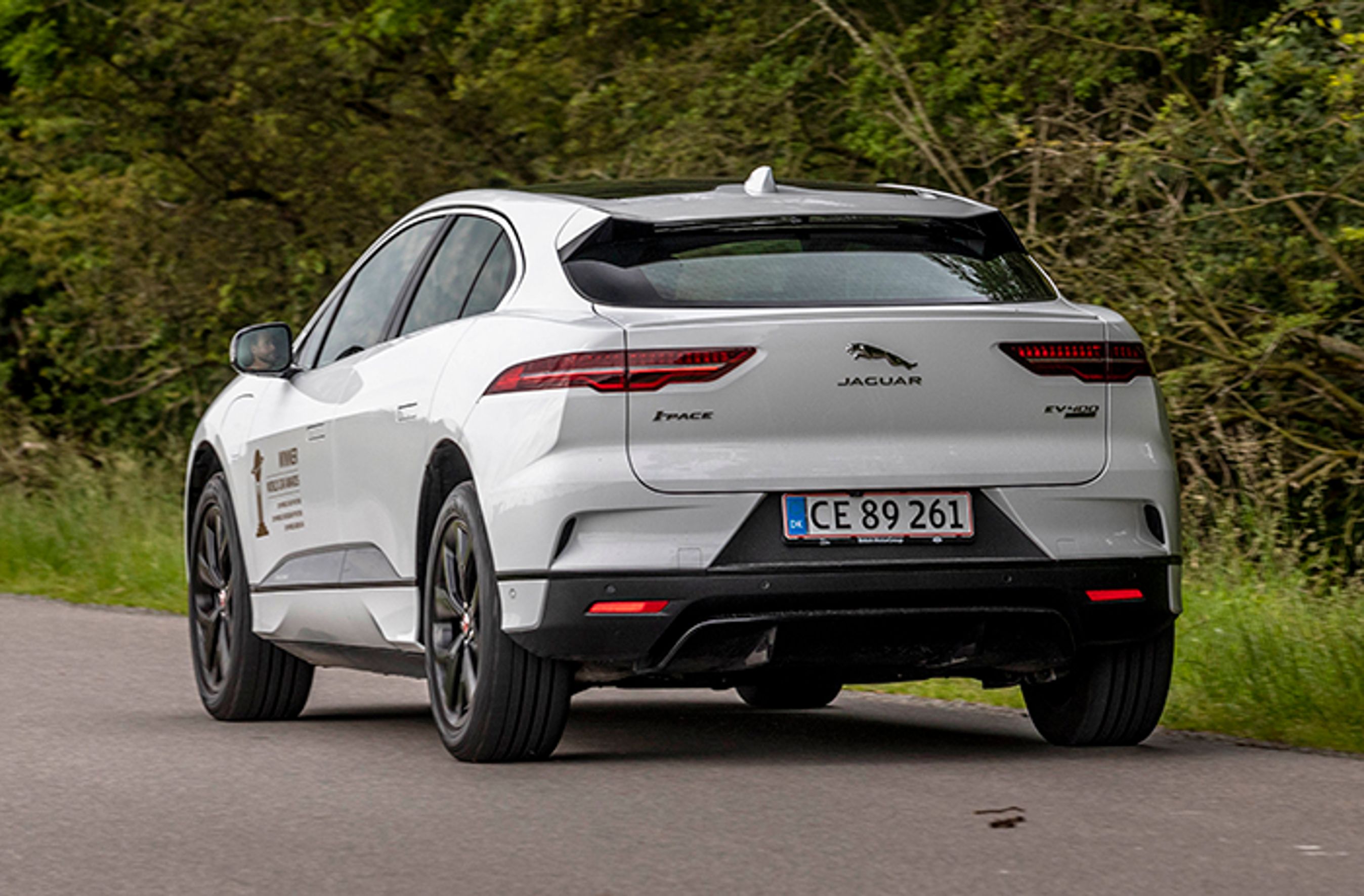 Jaguar I-Pace set bagfra