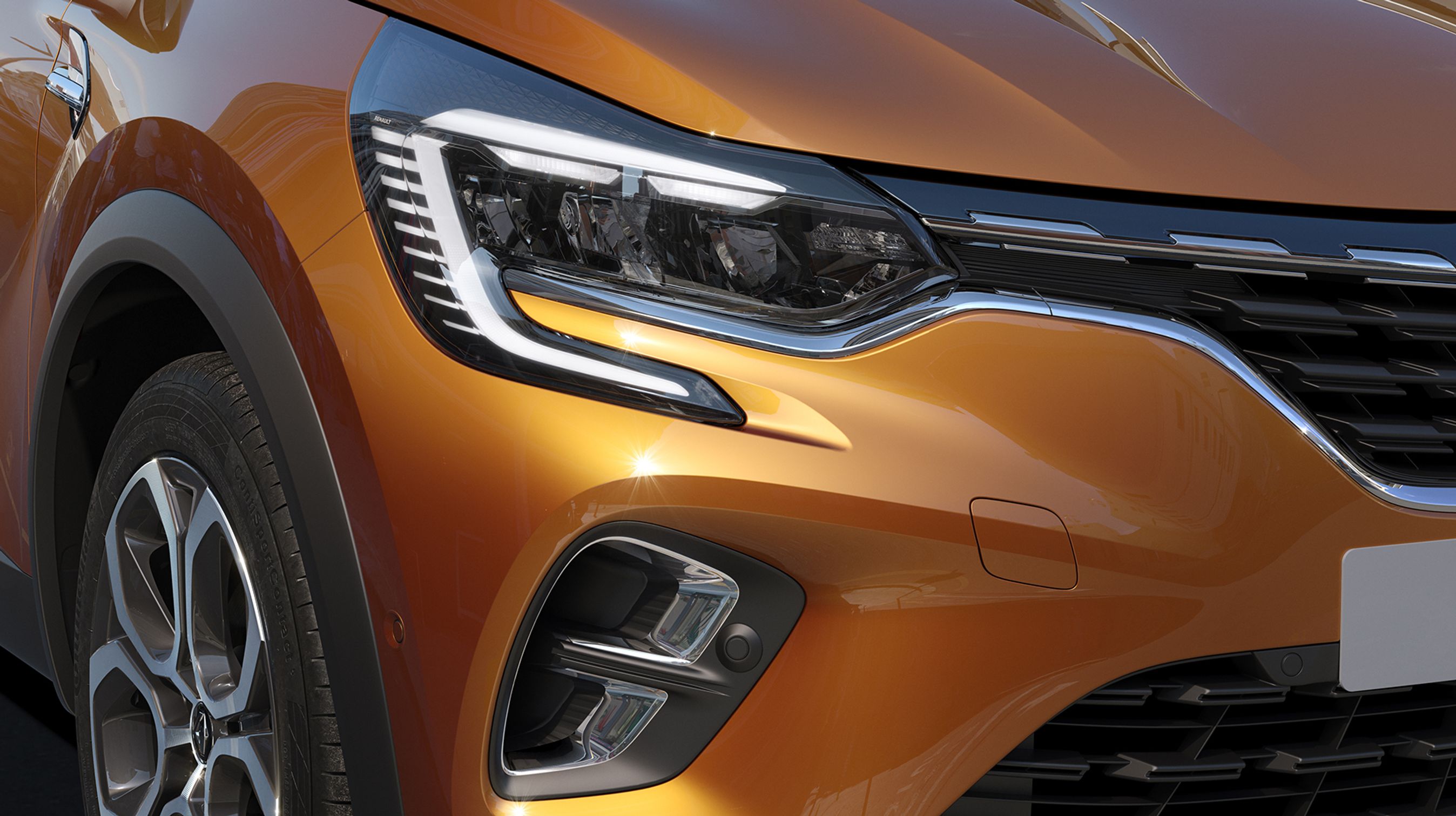 Det er et avanceret design, der findes omkring forlygterne, der er af LED-typen på topudgaverne.