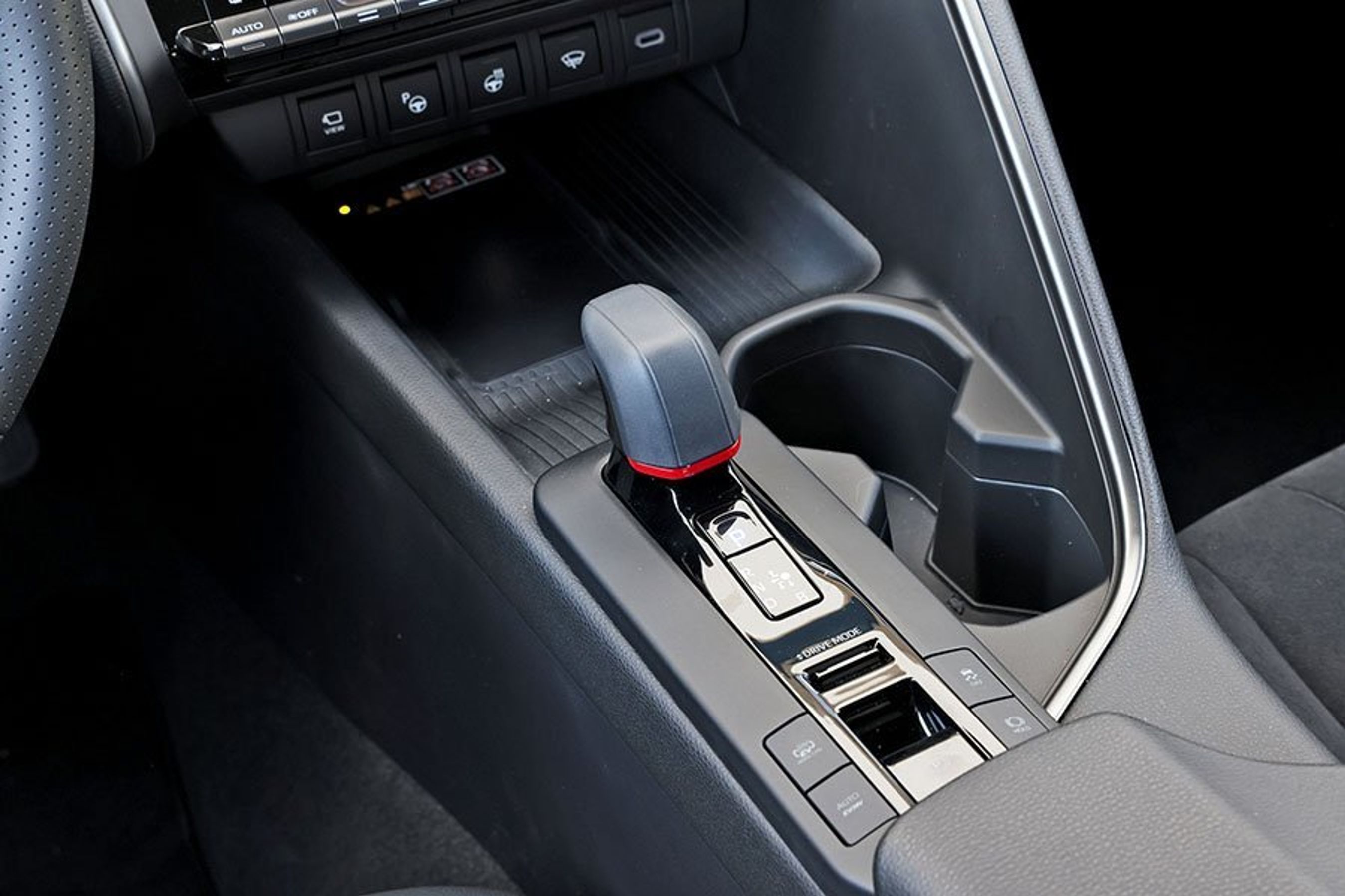 Gearstang i en Toyota C-HR