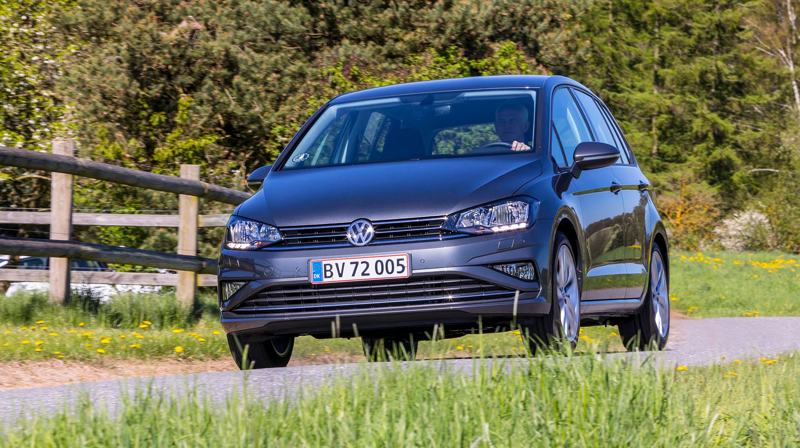 VW Golf Sportsvan forfra