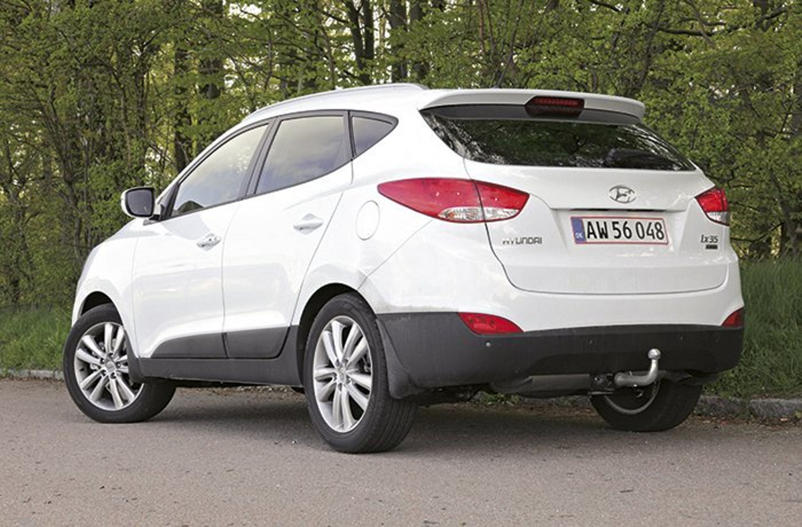 Hyundai ix35 bagfra