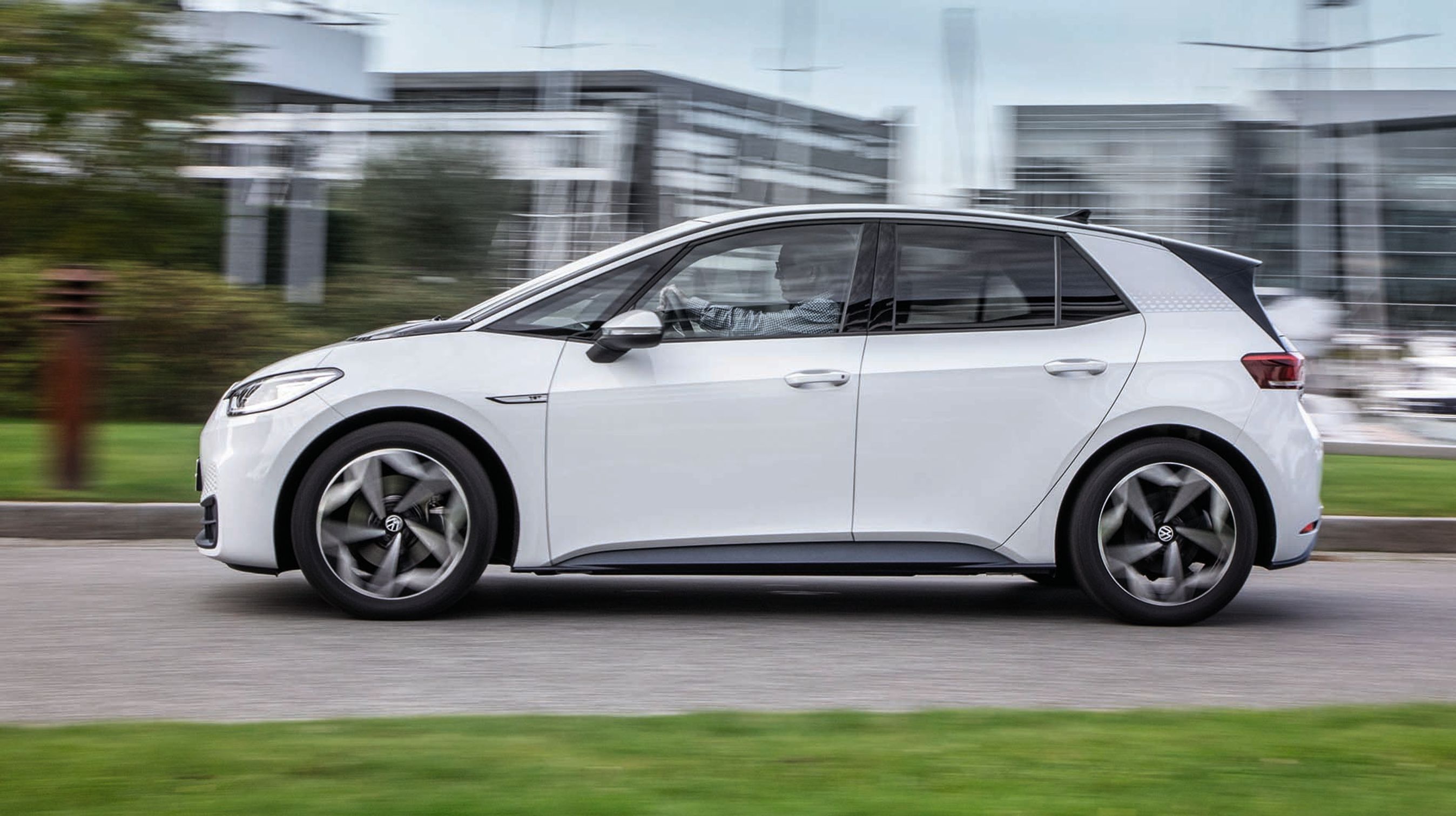 Størrelsen på VW ID.3 er cirka den samme som en VW Golf.