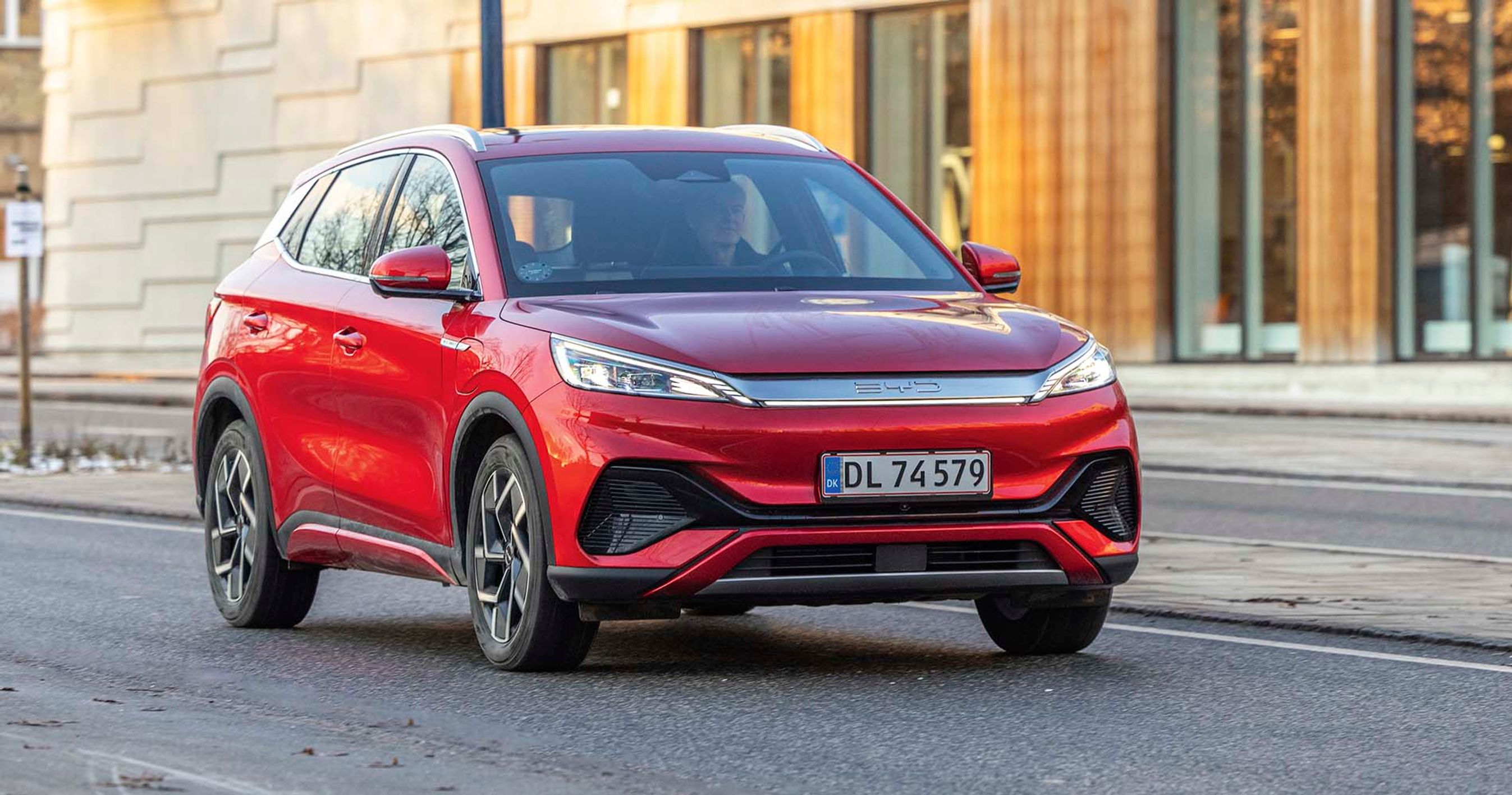 BYD Atto 3 set forfra