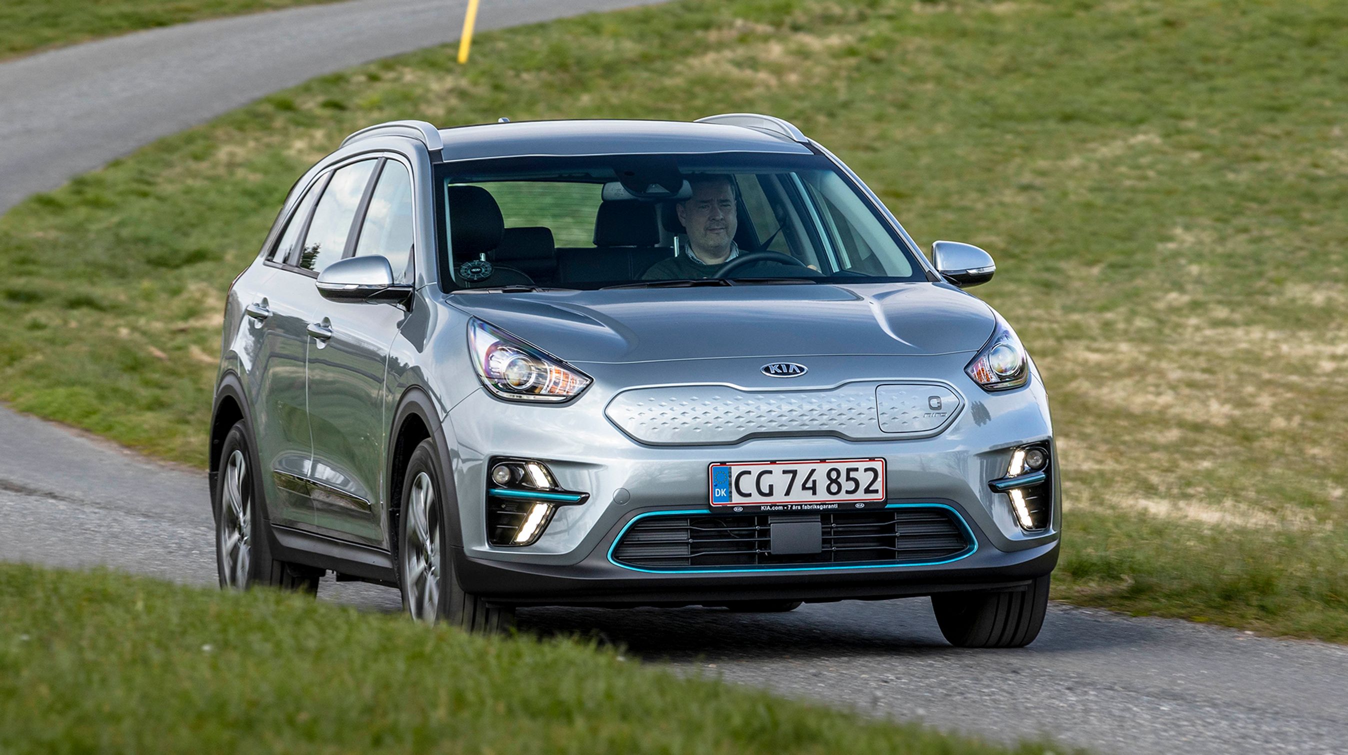 Kia e-Niro set forfra