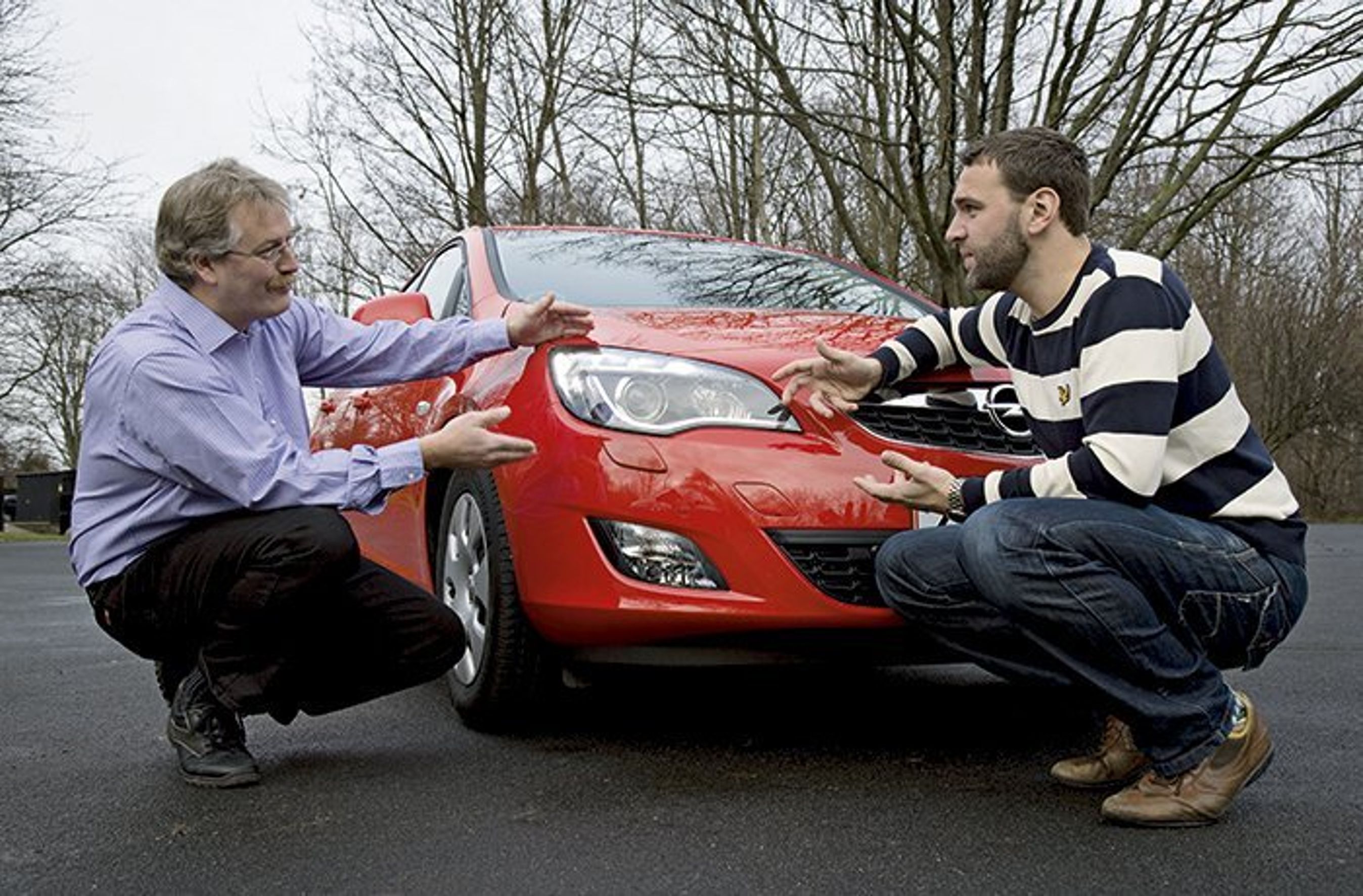 Opel Astra forlygter