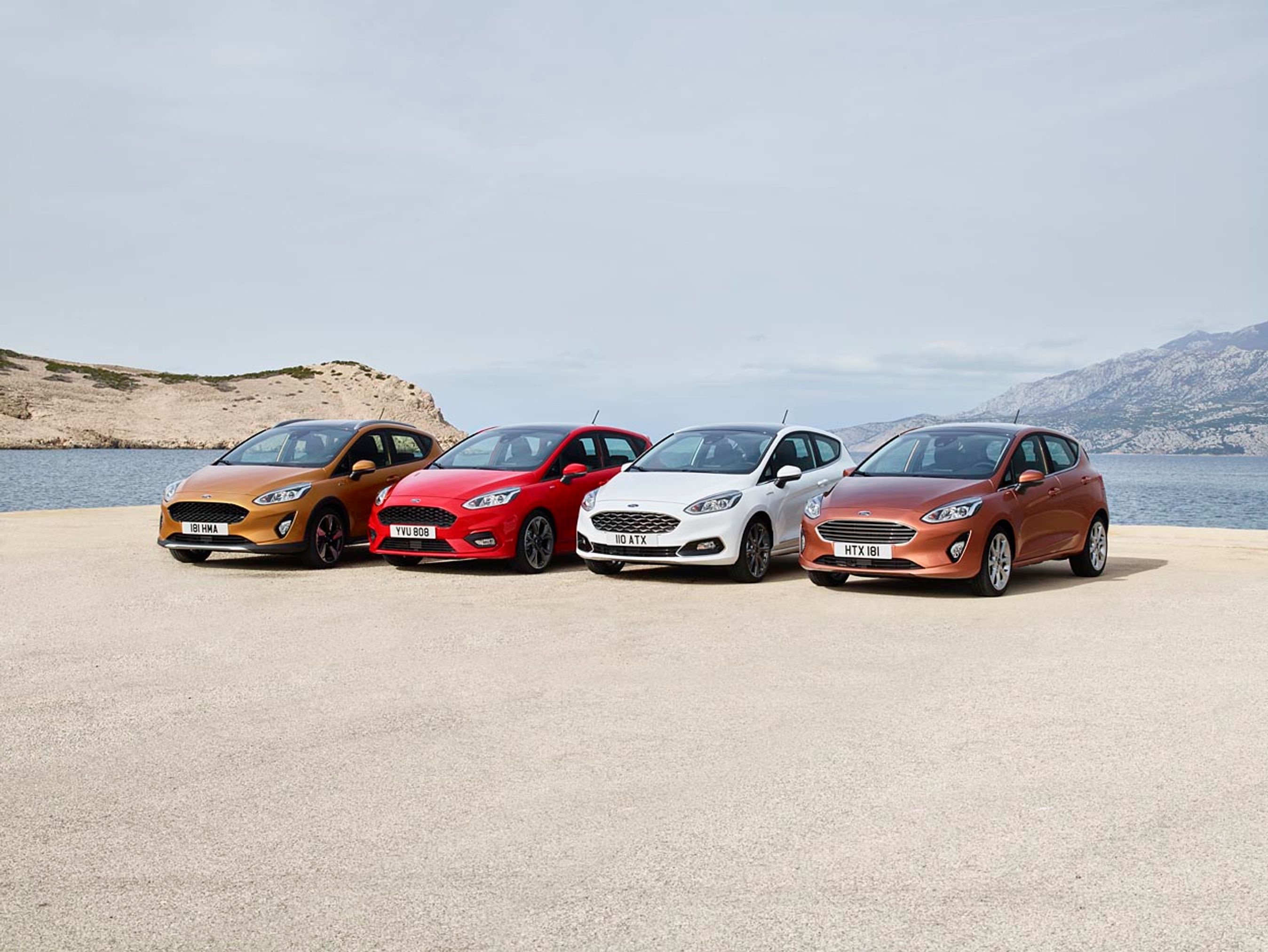 Ford Fiesta kommer nu en 9. generation med mere plads, mere udstyr, flere farver og nye motorer.