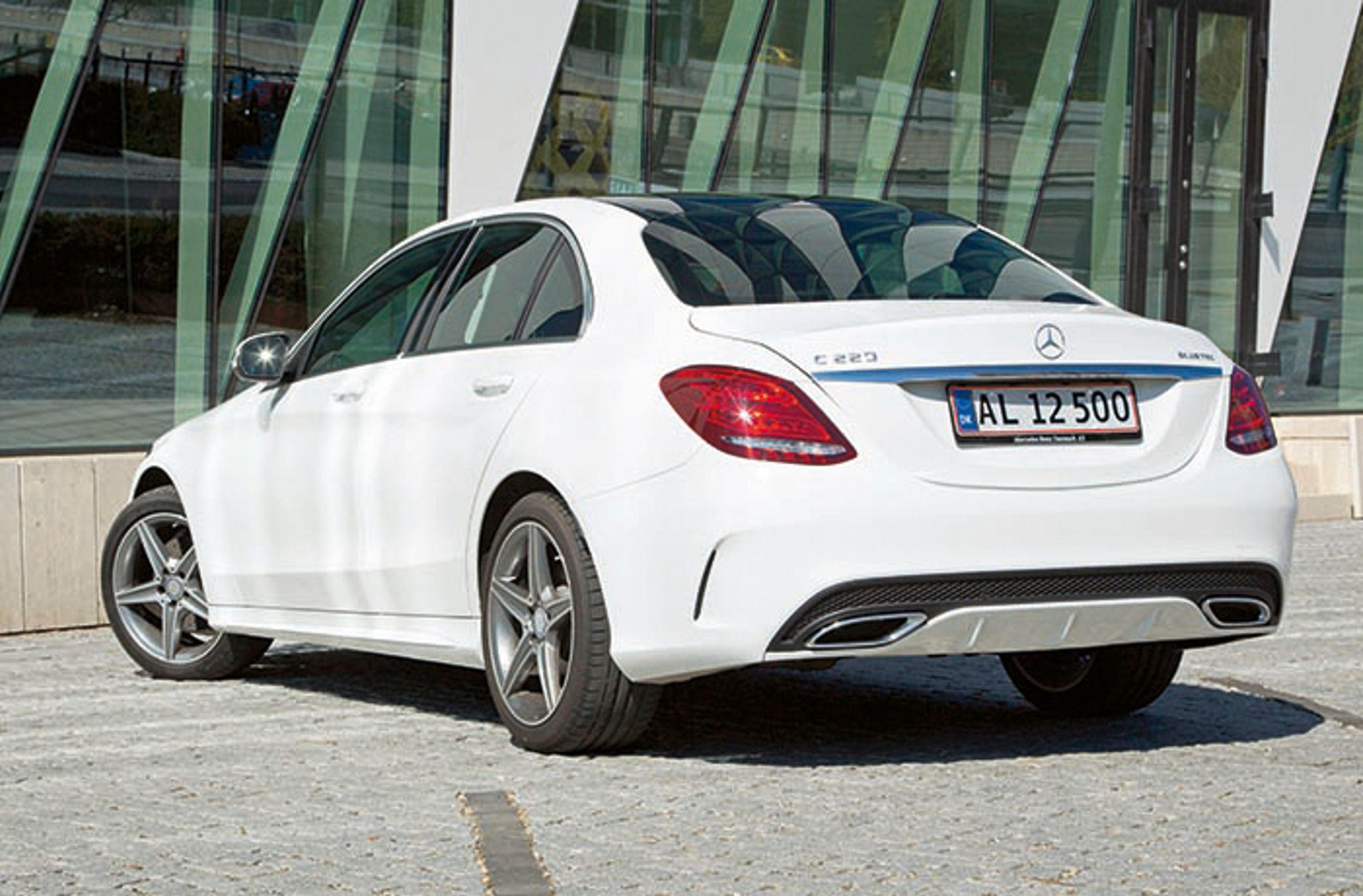 Mercedes-Benz C-klasse bagfra