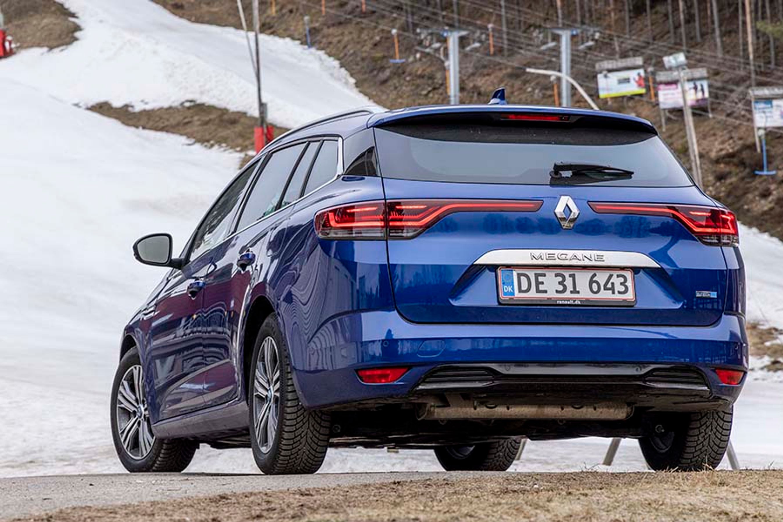 Renault Megane Sport Tourer set bagfra