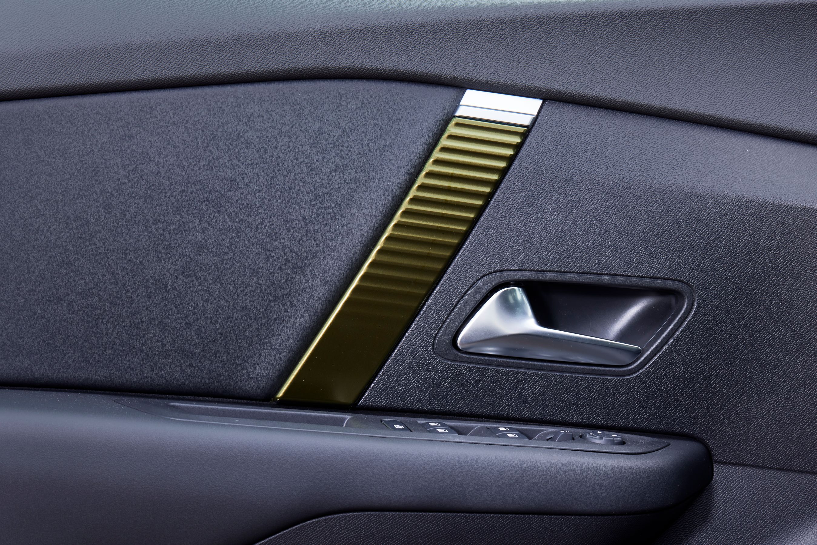 En del af interiøret har også fået den grønne farve