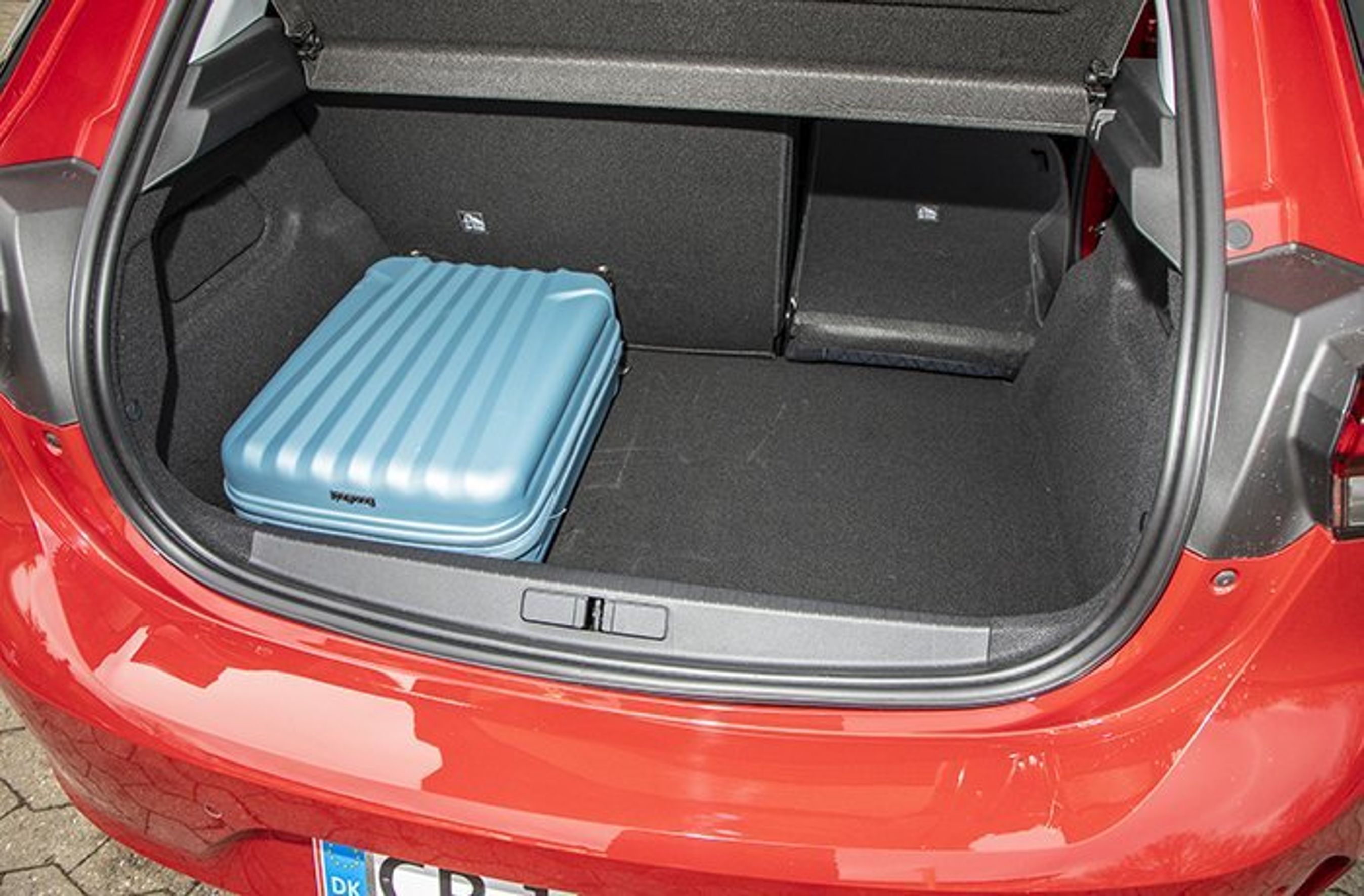 Opel Corsa bagagerum