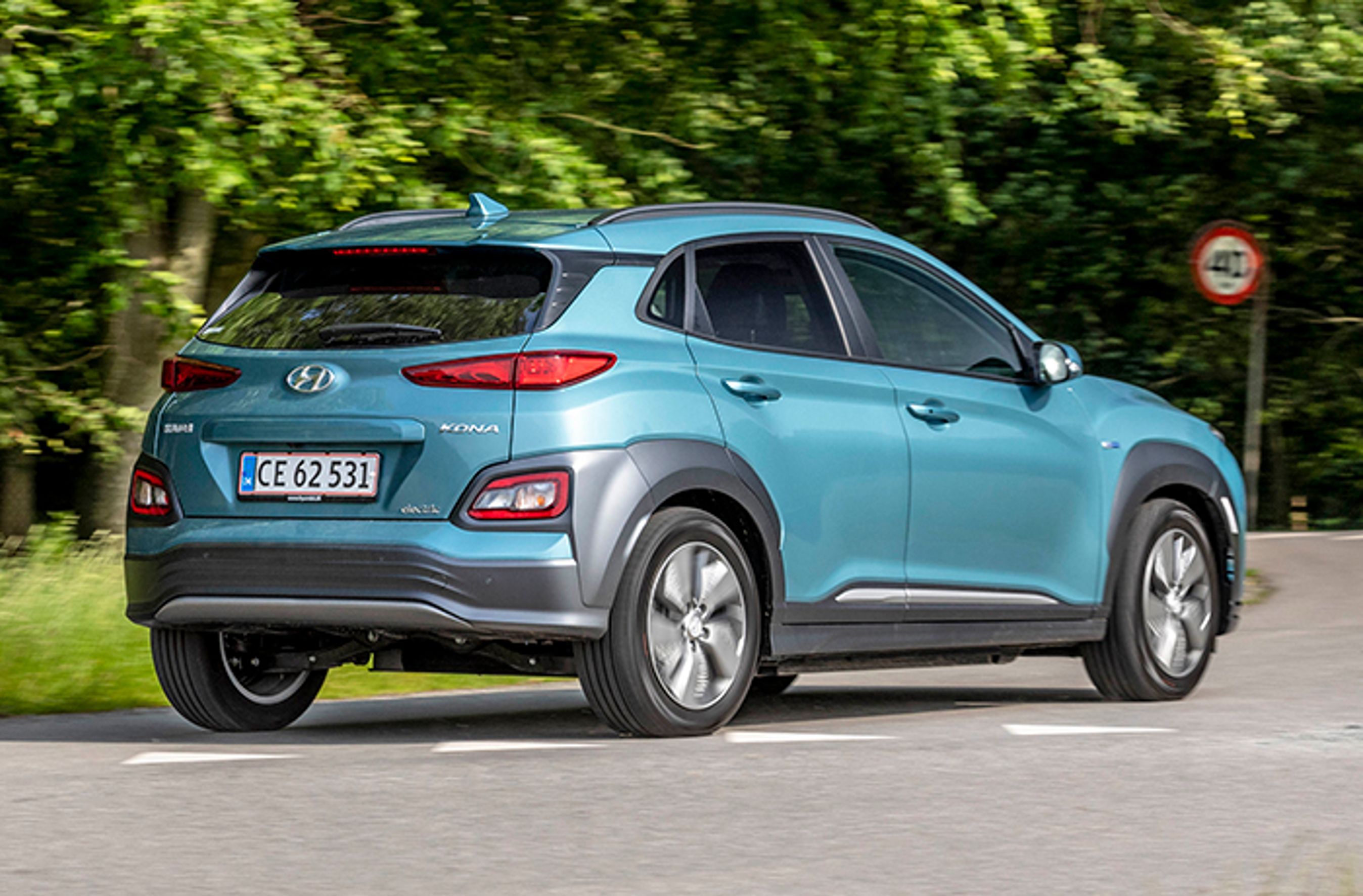Hyundai Kona bagfra