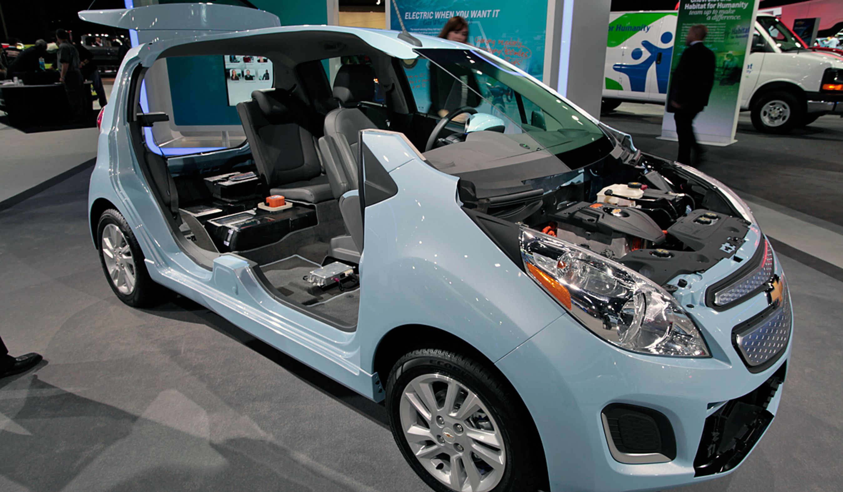 Chevrolet Spark findes nu i en elektrisk version.