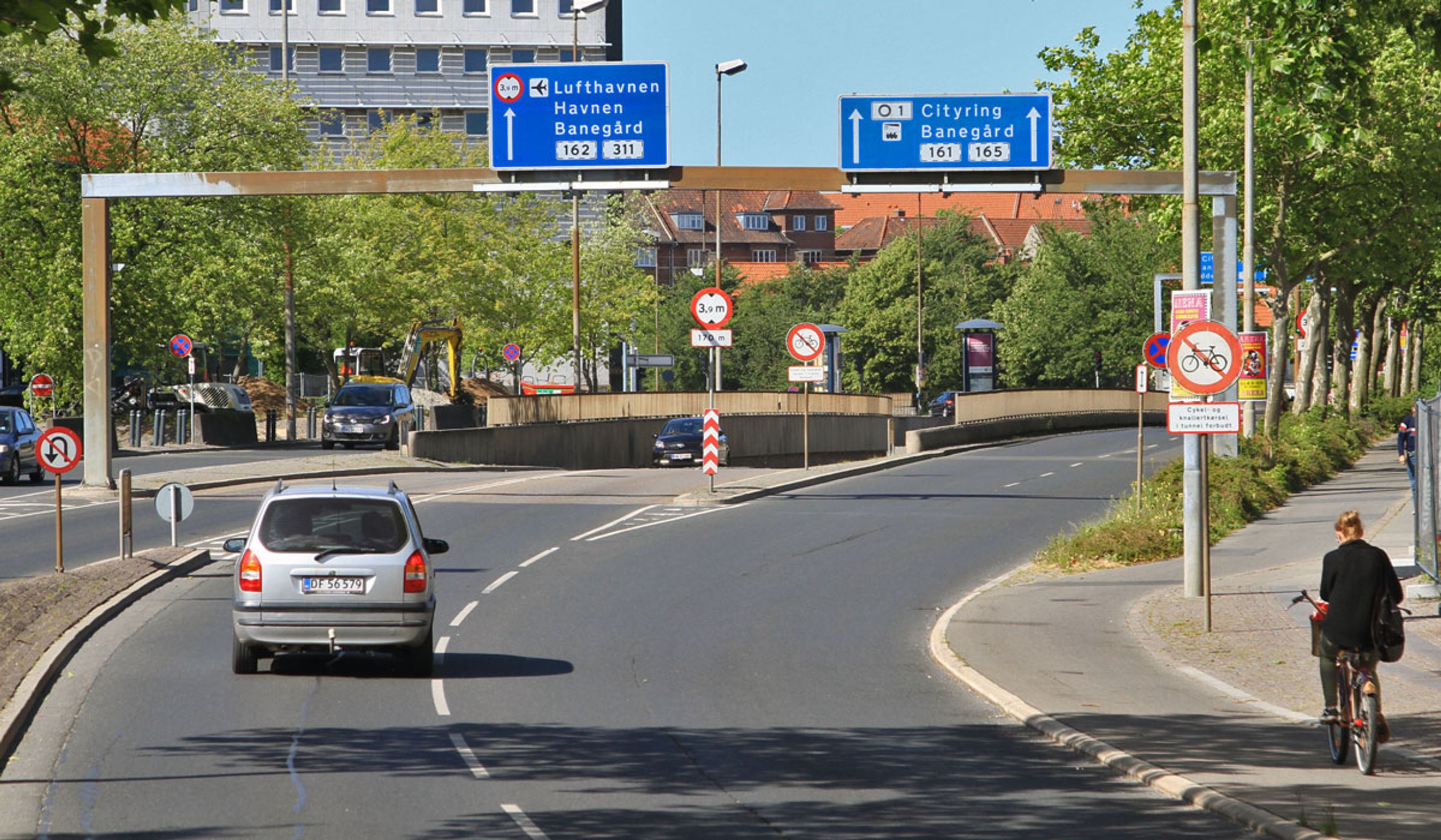 Thomas B. Thriges Gade i Odense før lukningen.
