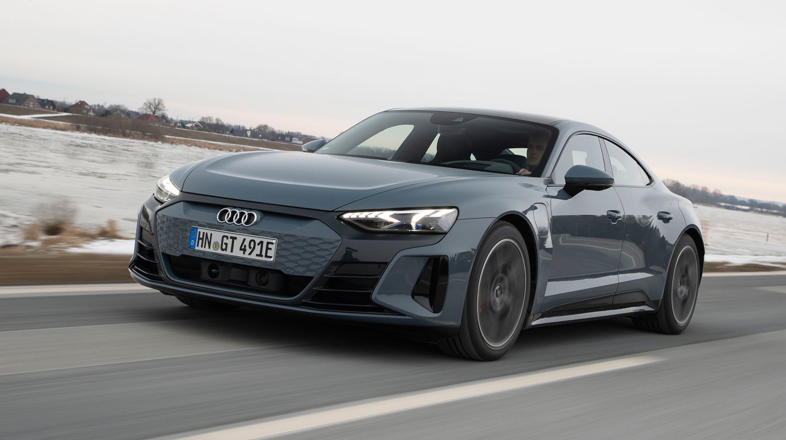 Audi e-tron GT set forfra