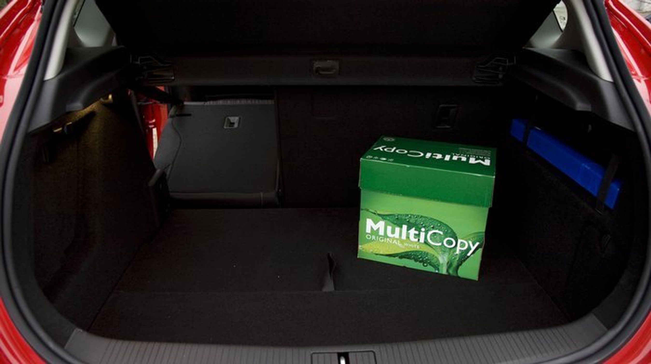 Opel Astra bagagerum