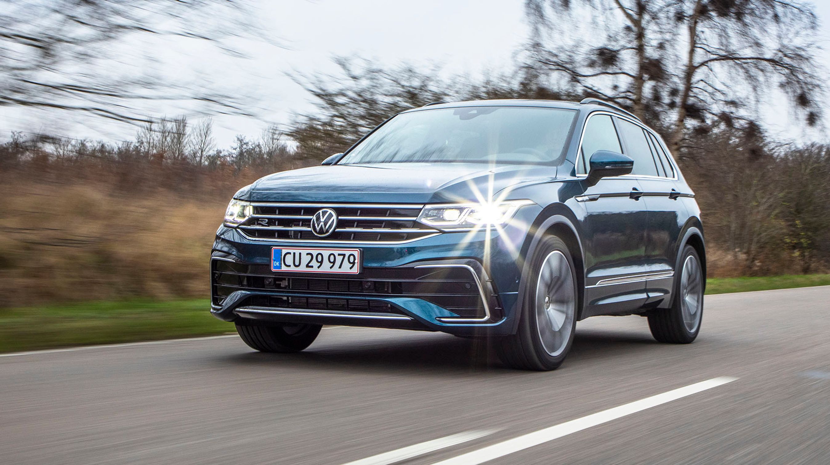 VW Tiguan set forfra