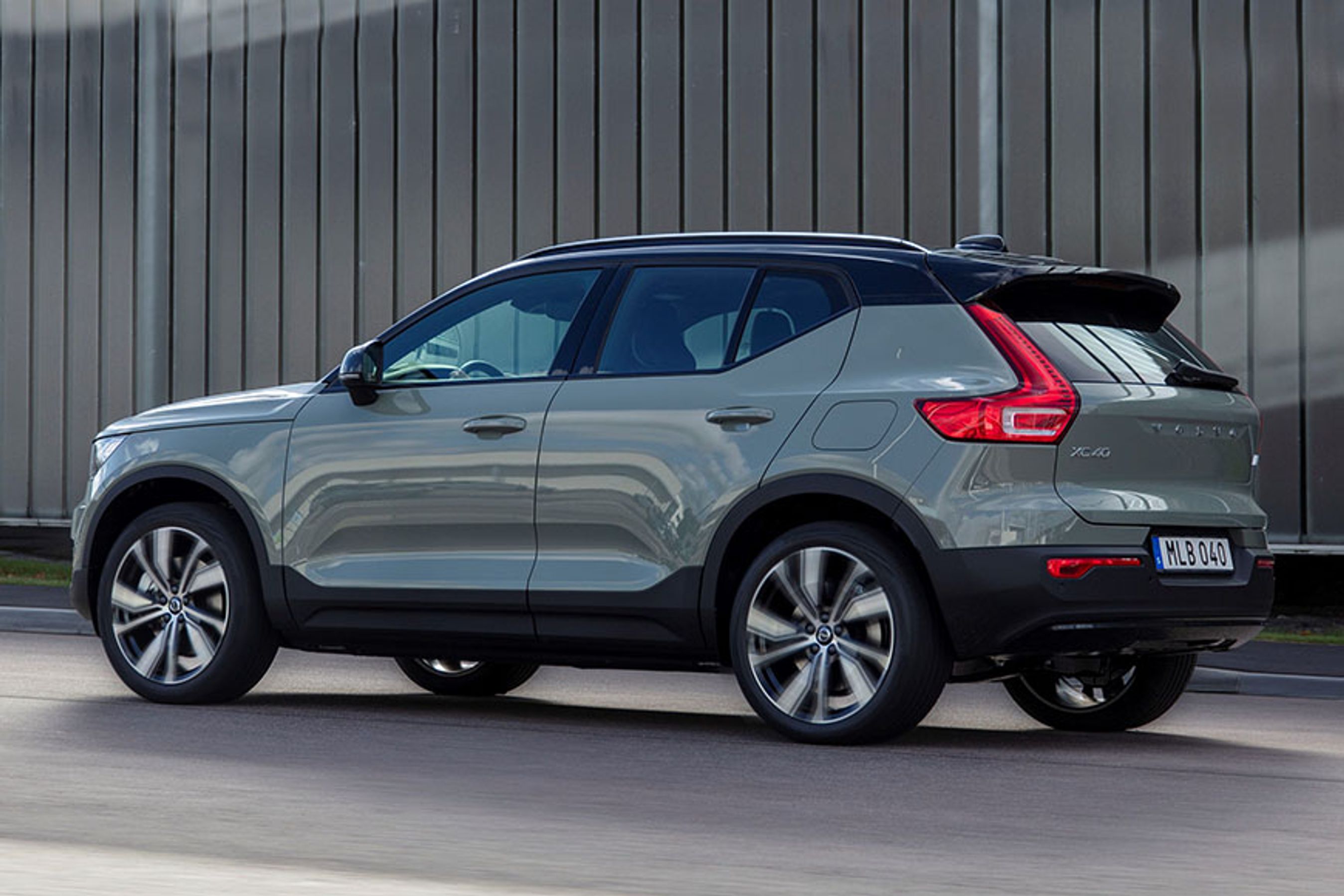 Volvo XC40 set bagfra