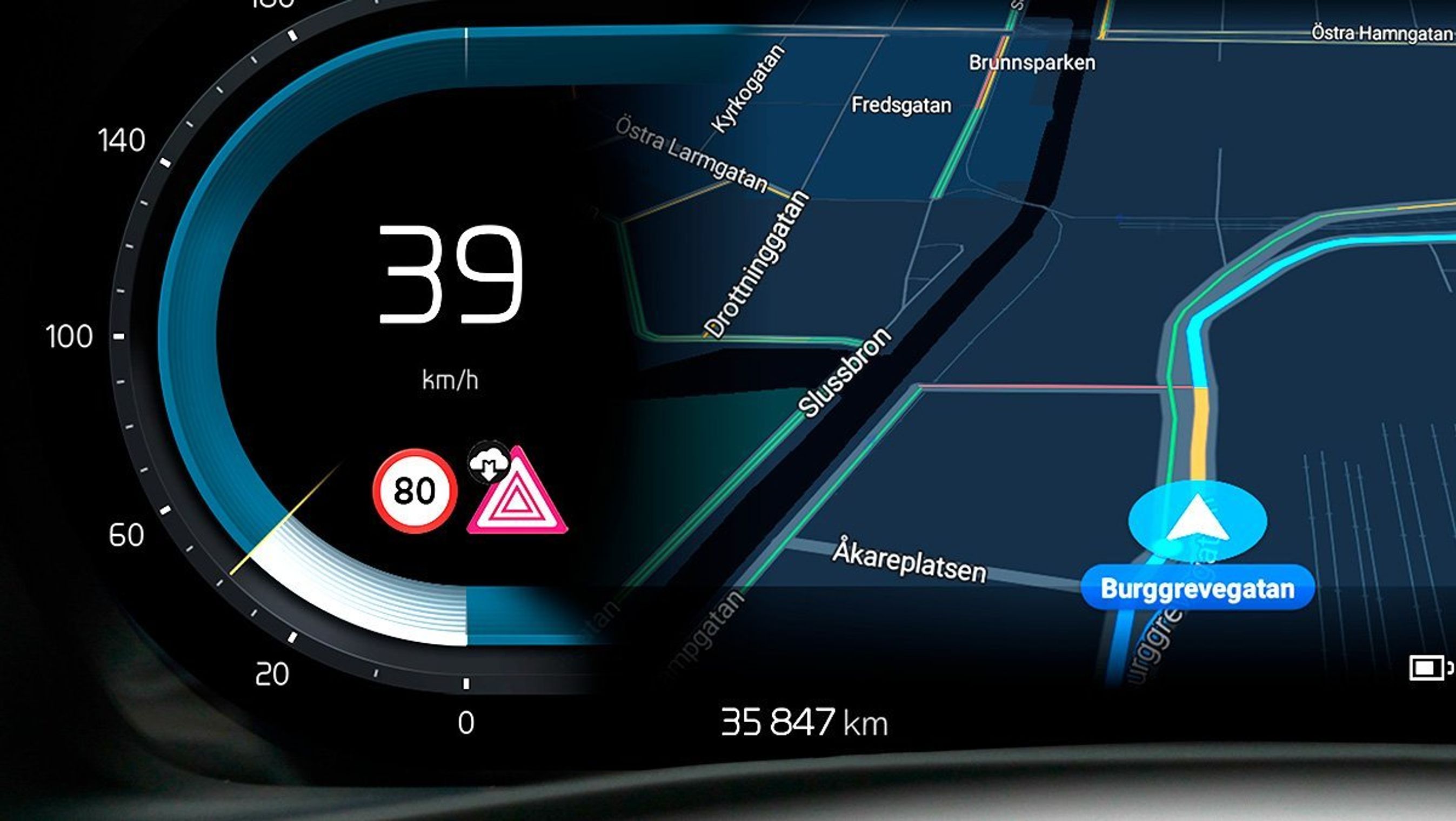 Advarsel om ulykke forude.