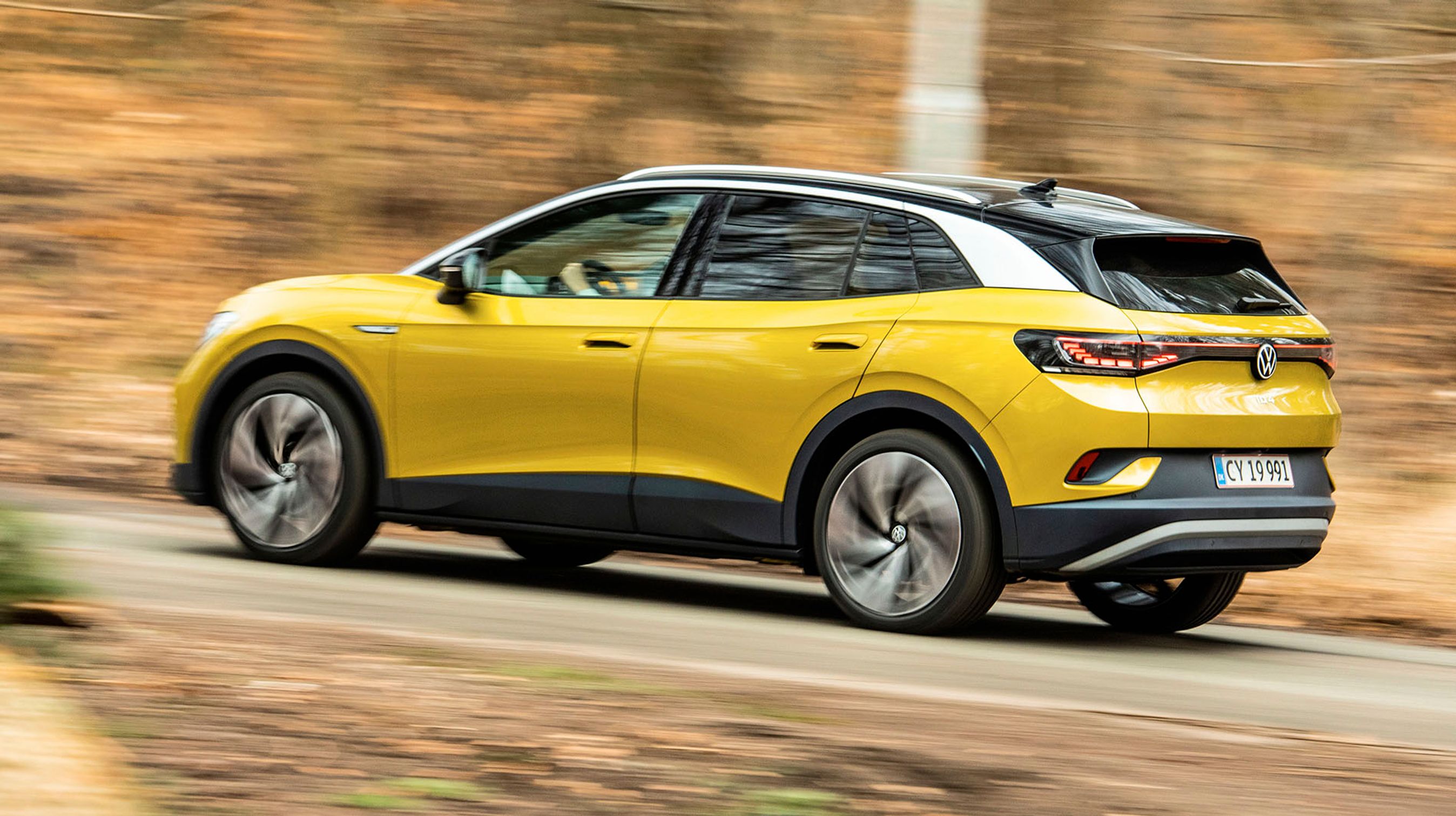 Med en højde på 164 cm er ID.4 væsentlig lavere end en traditionel SUV, mens længden og akselafstanden er væsentlig større. Det giver bilen en lav og lang profil.