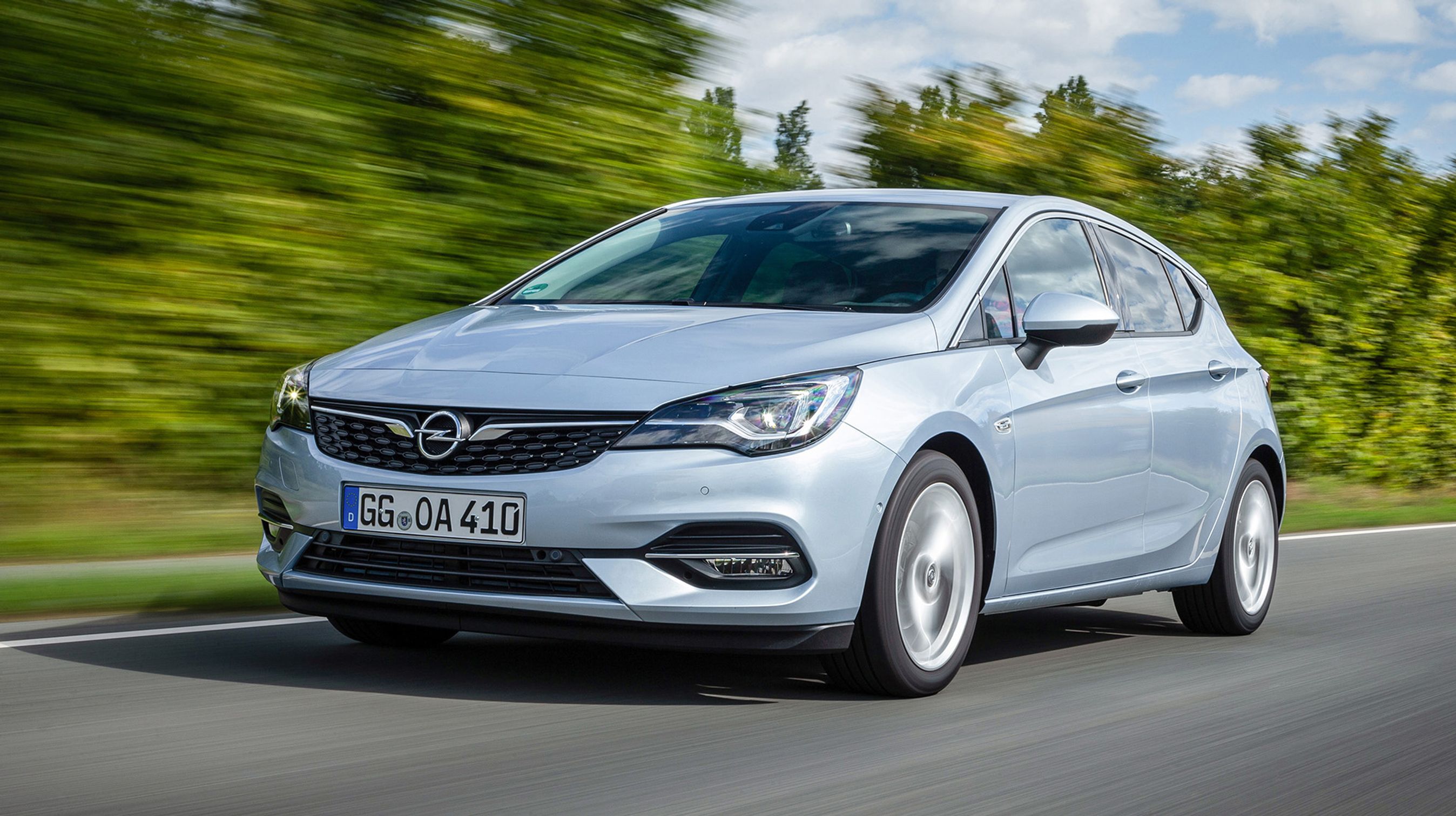 Opel Astra set forfra