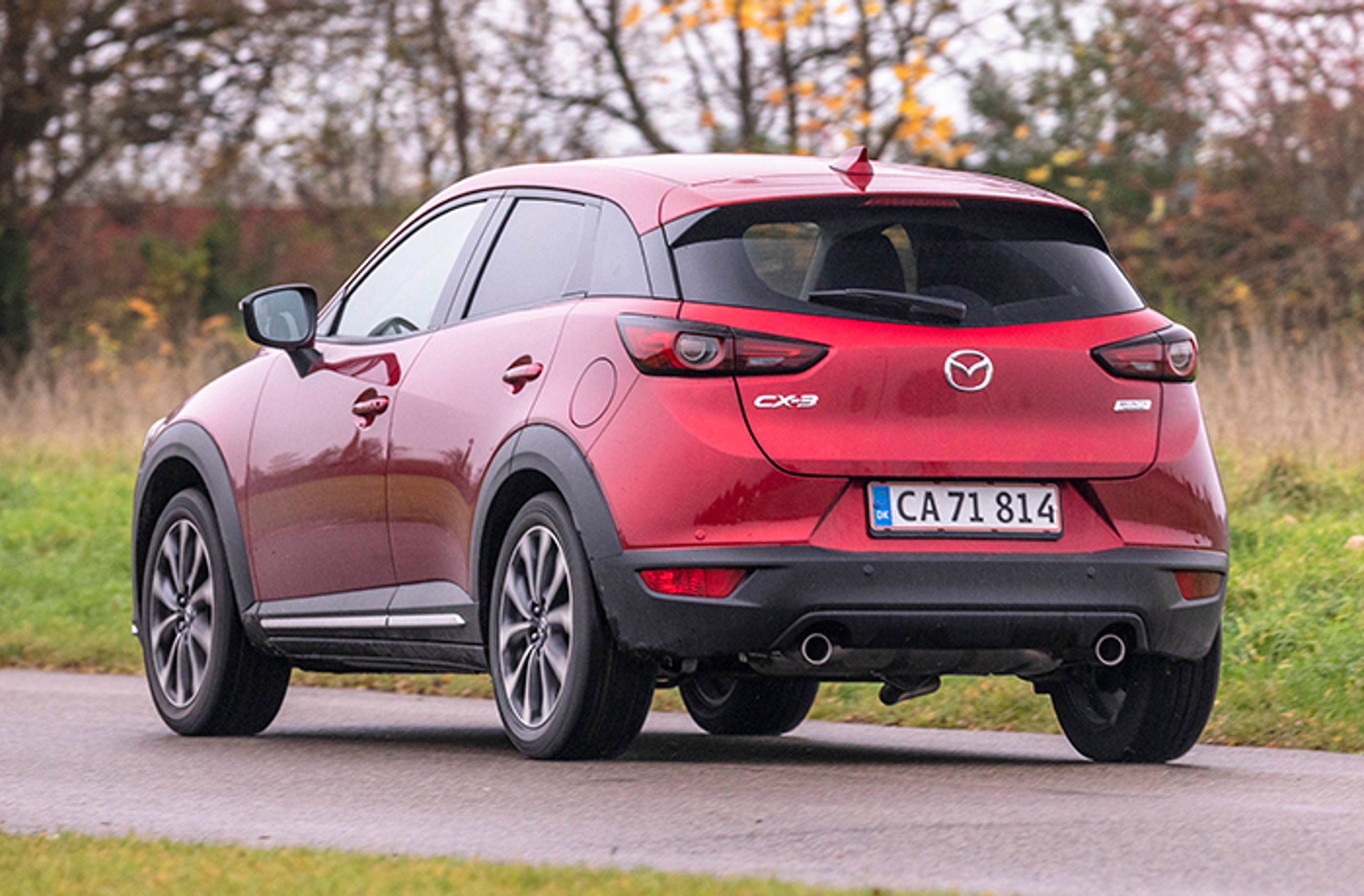 Mazda CX-3 set bagfra